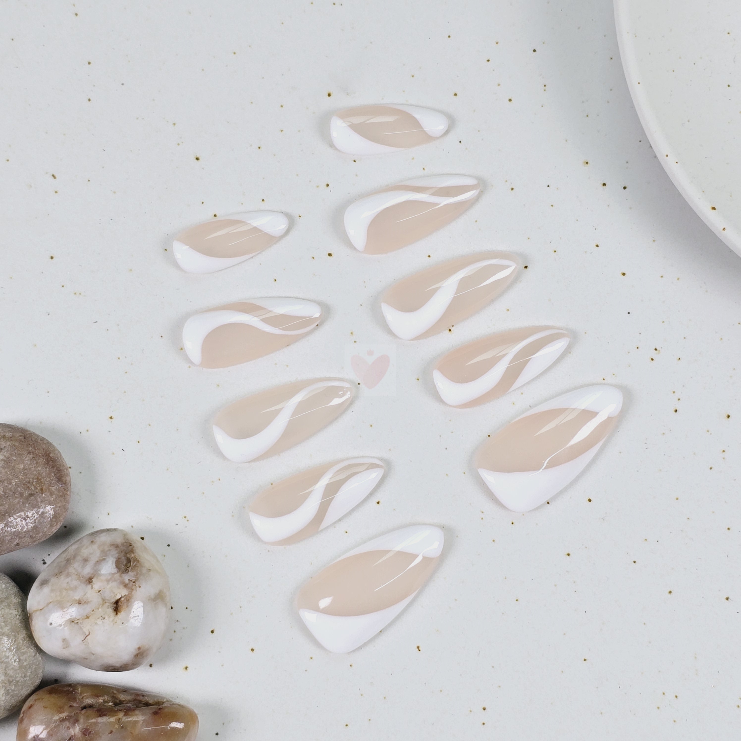 French Swirl - Dress For Nails - Press On Nails