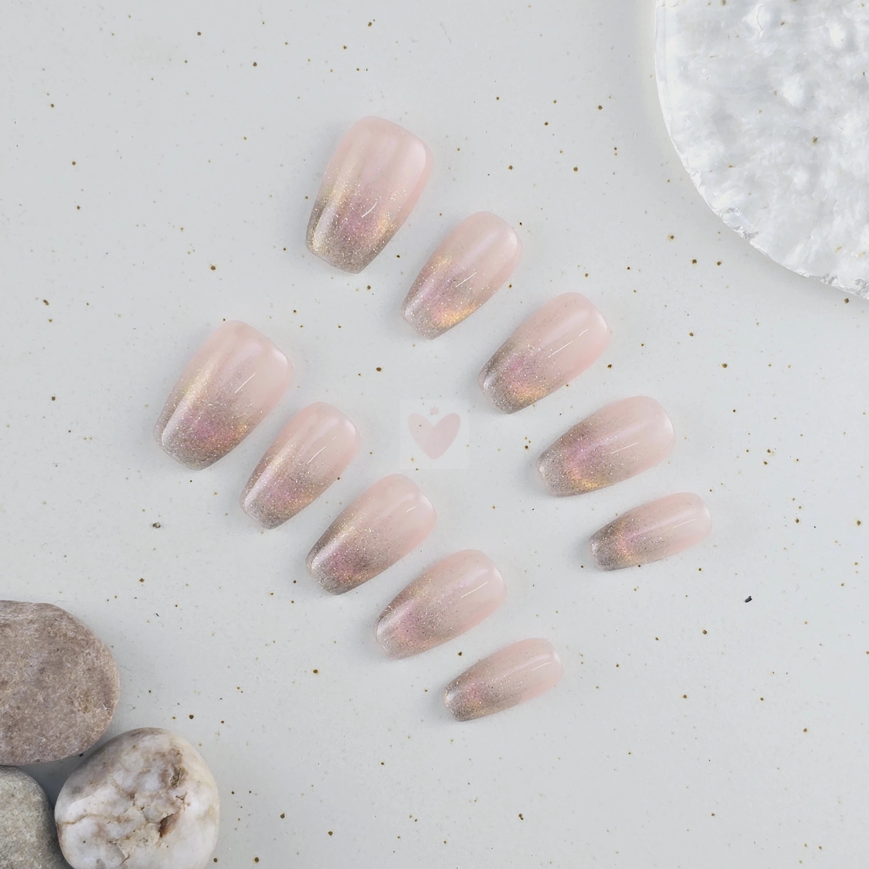 Blush Radiance - Dress For Nails - Press On Nails