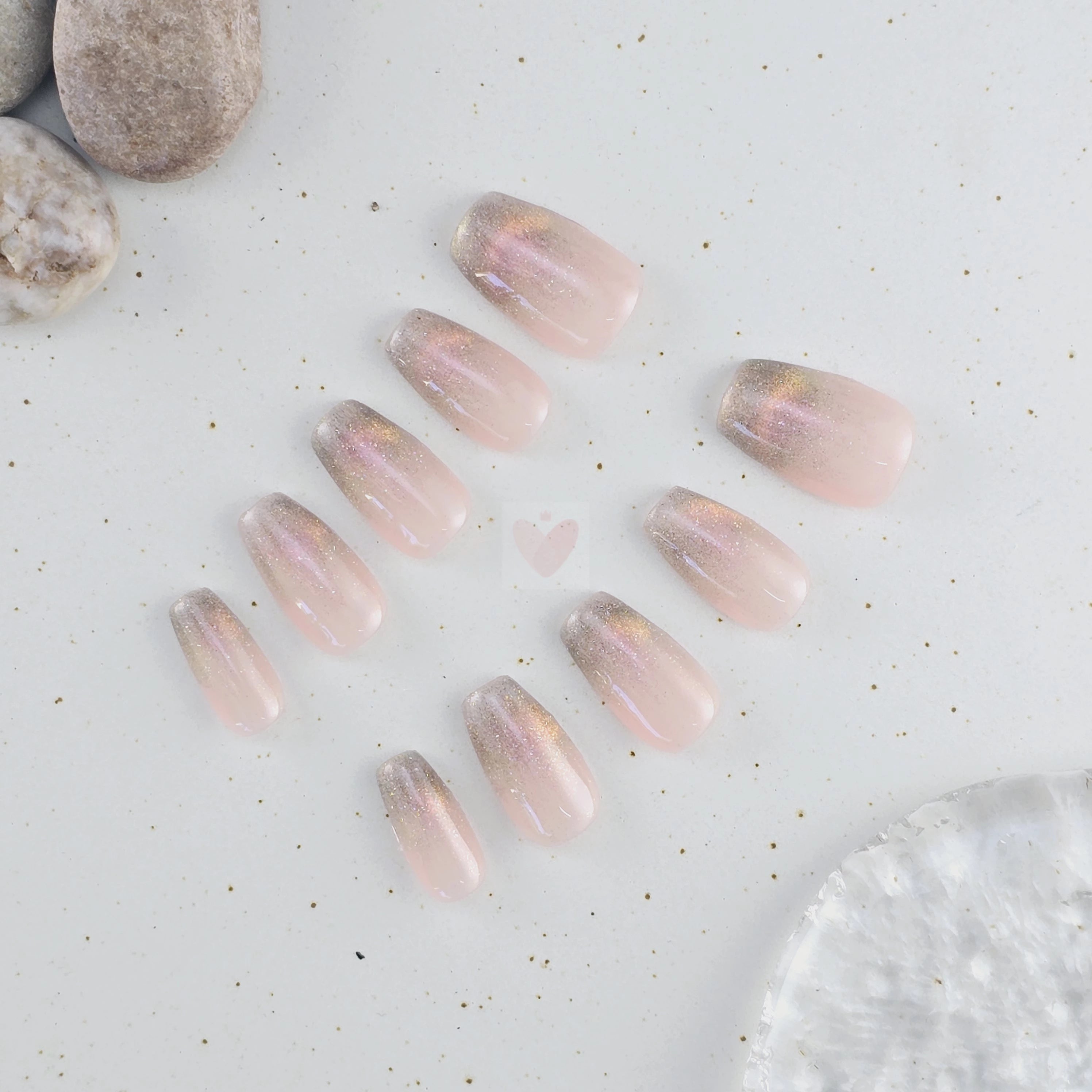 Blush Radiance - Dress For Nails - Press On Nails