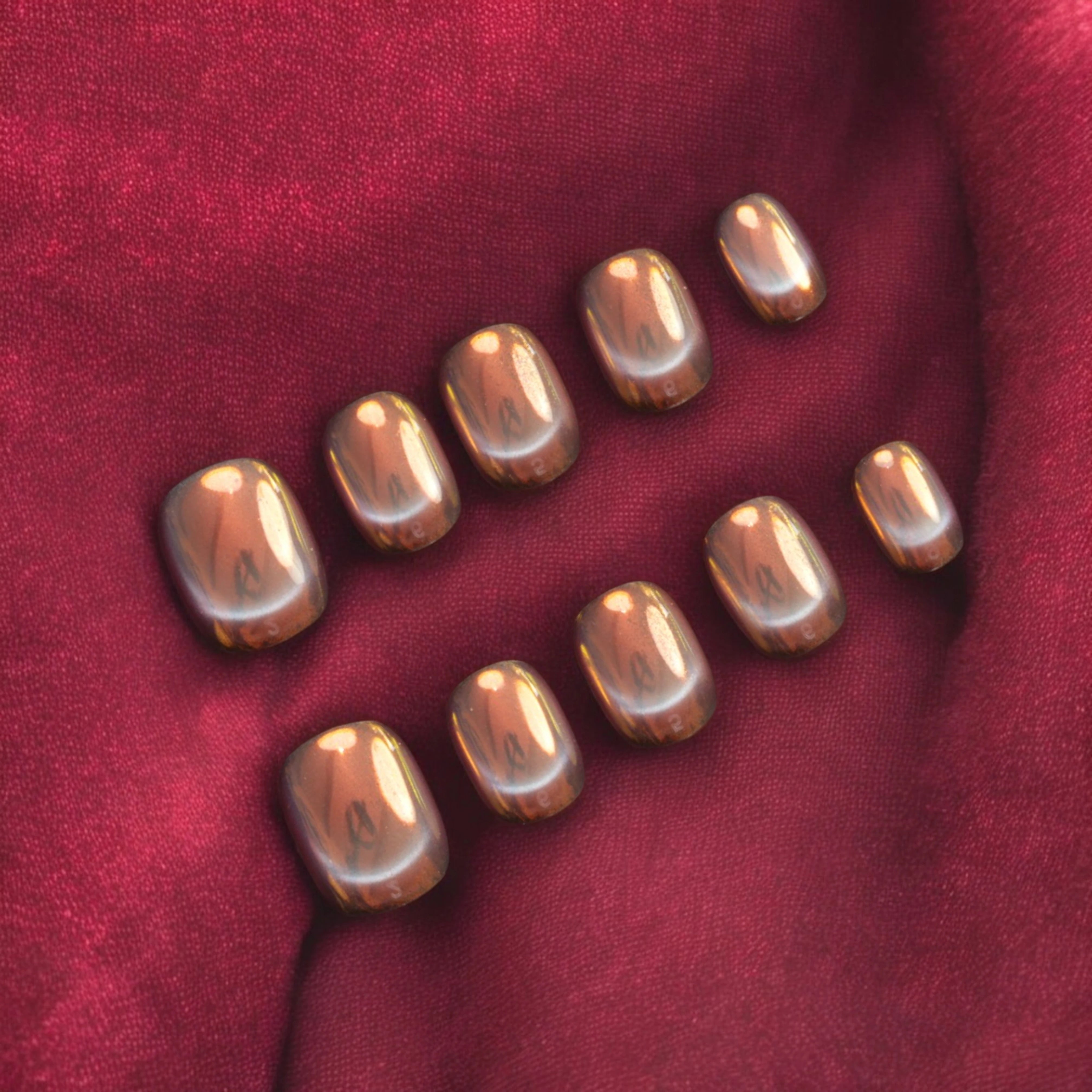 Crimson Eclipse - Dress For Nails - Press On Nails