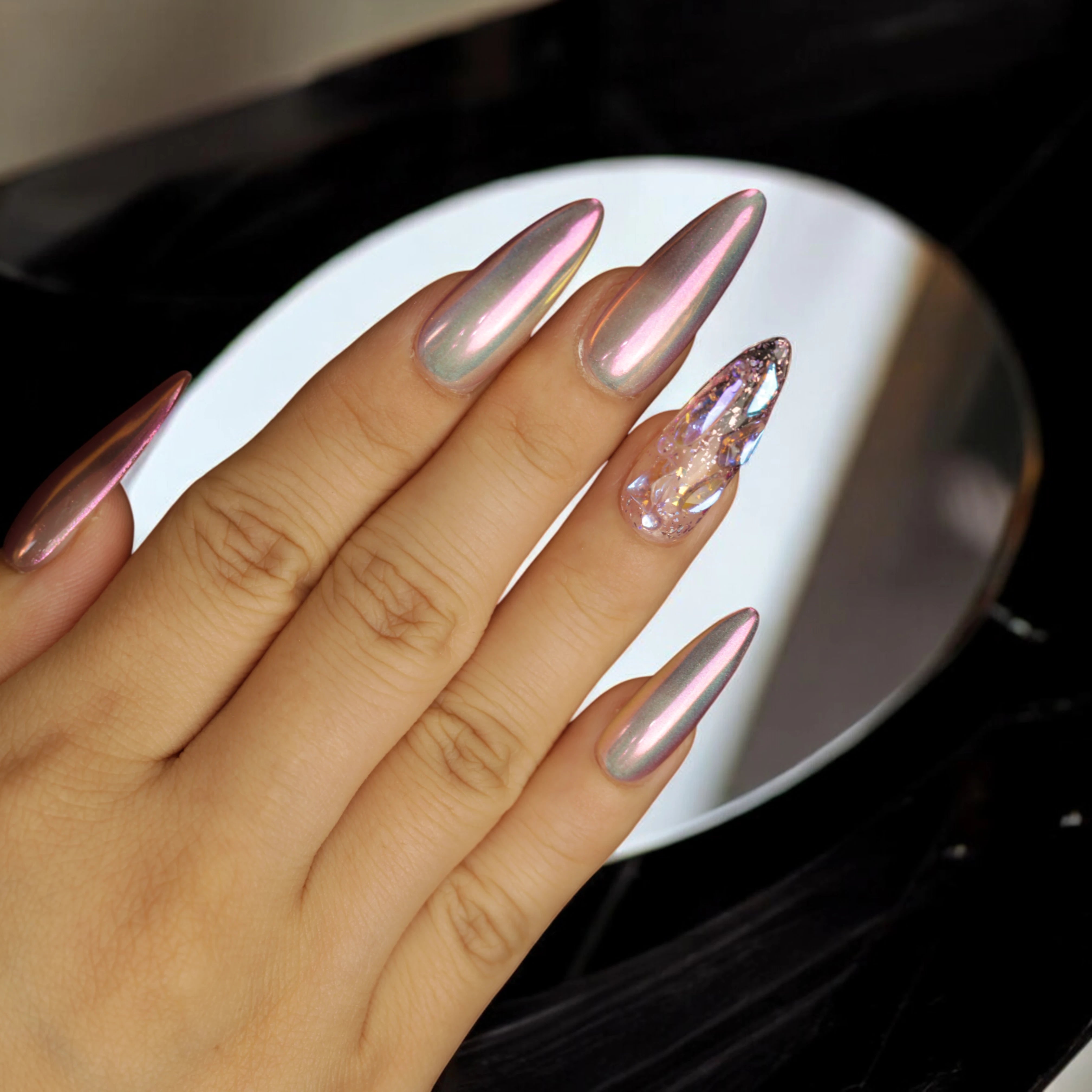 Metallic Radiance - Dress For Nails - Press On Nails