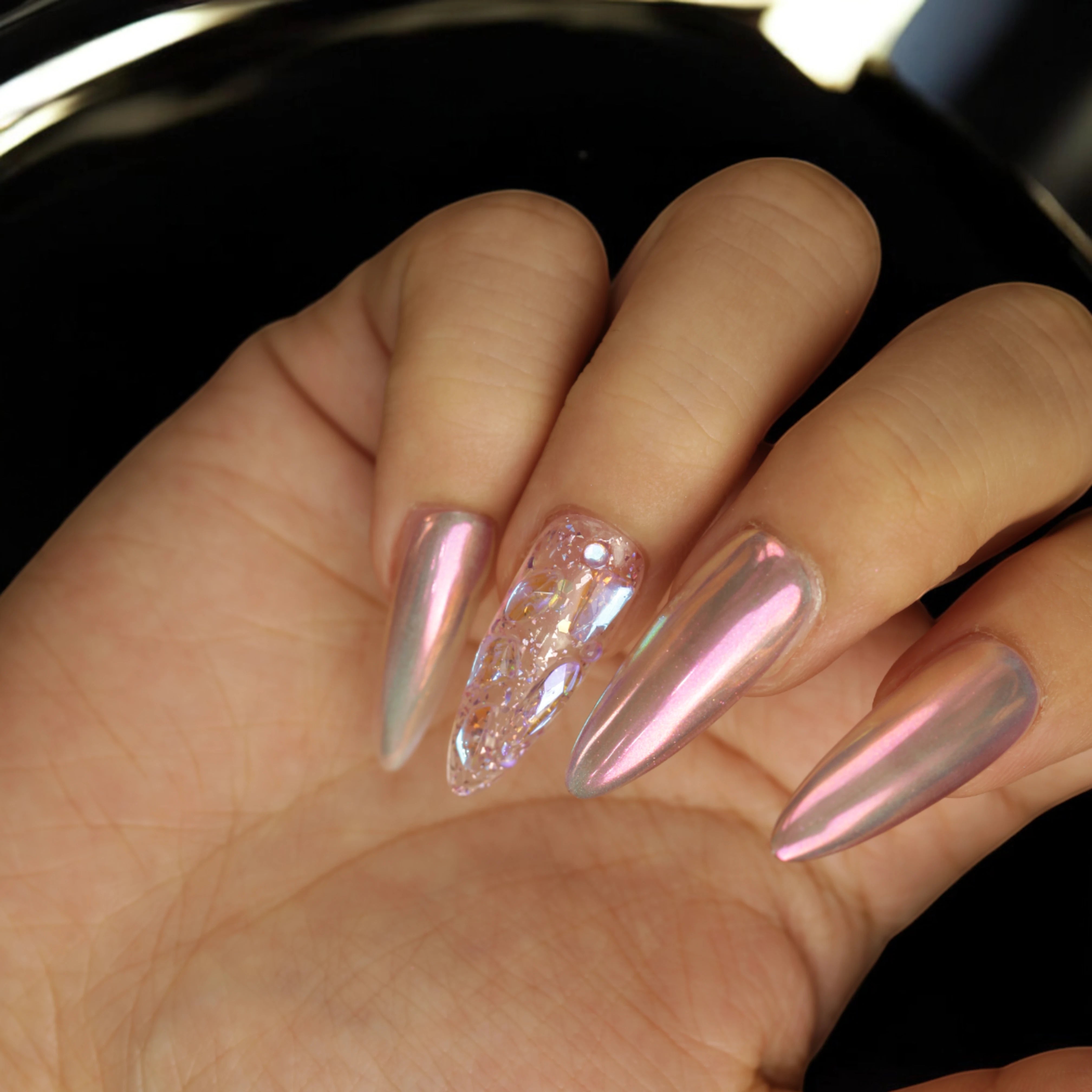 Metallic Radiance - Dress For Nails - Press On Nails