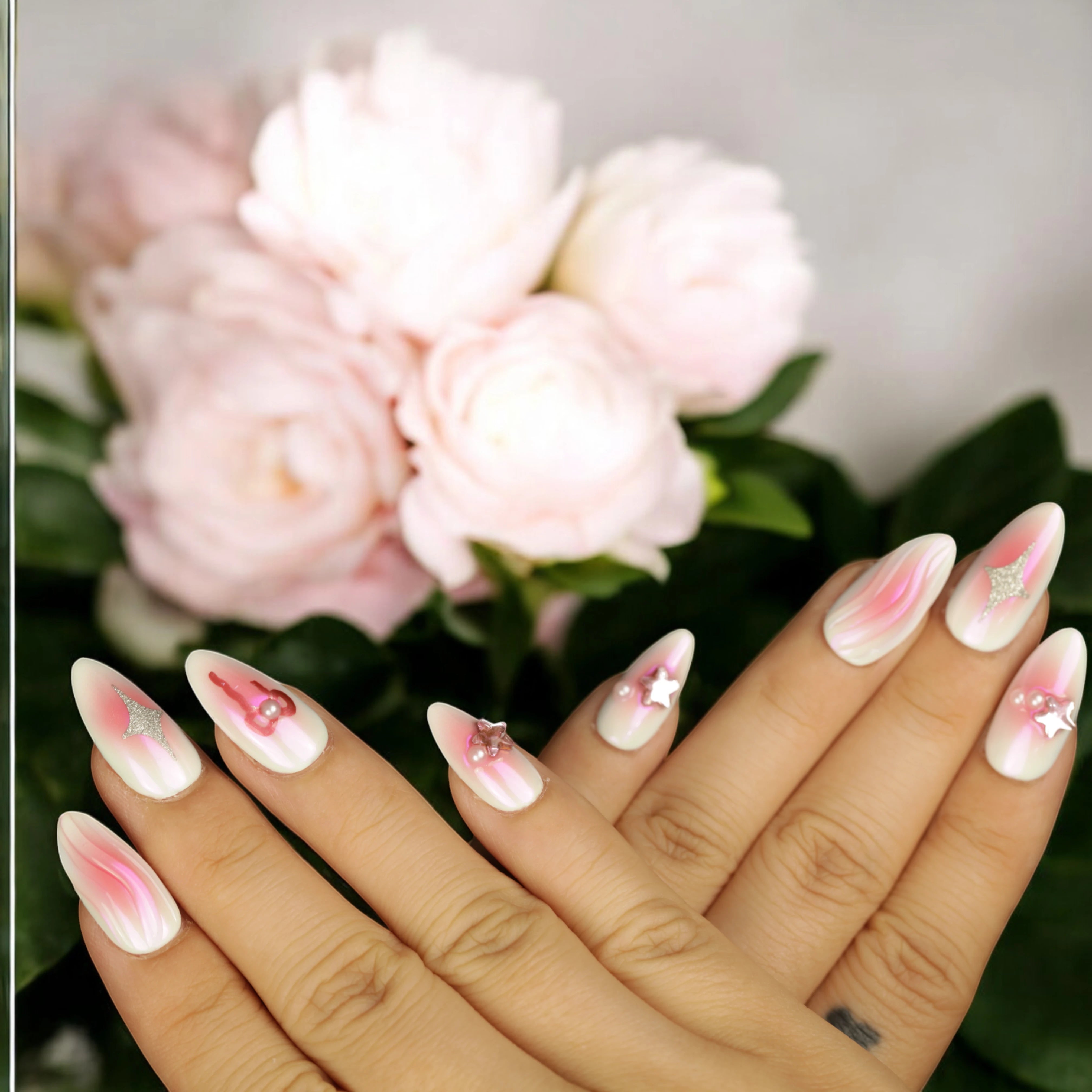 Stellar Ripples - Dress For Nails - Press On Nails