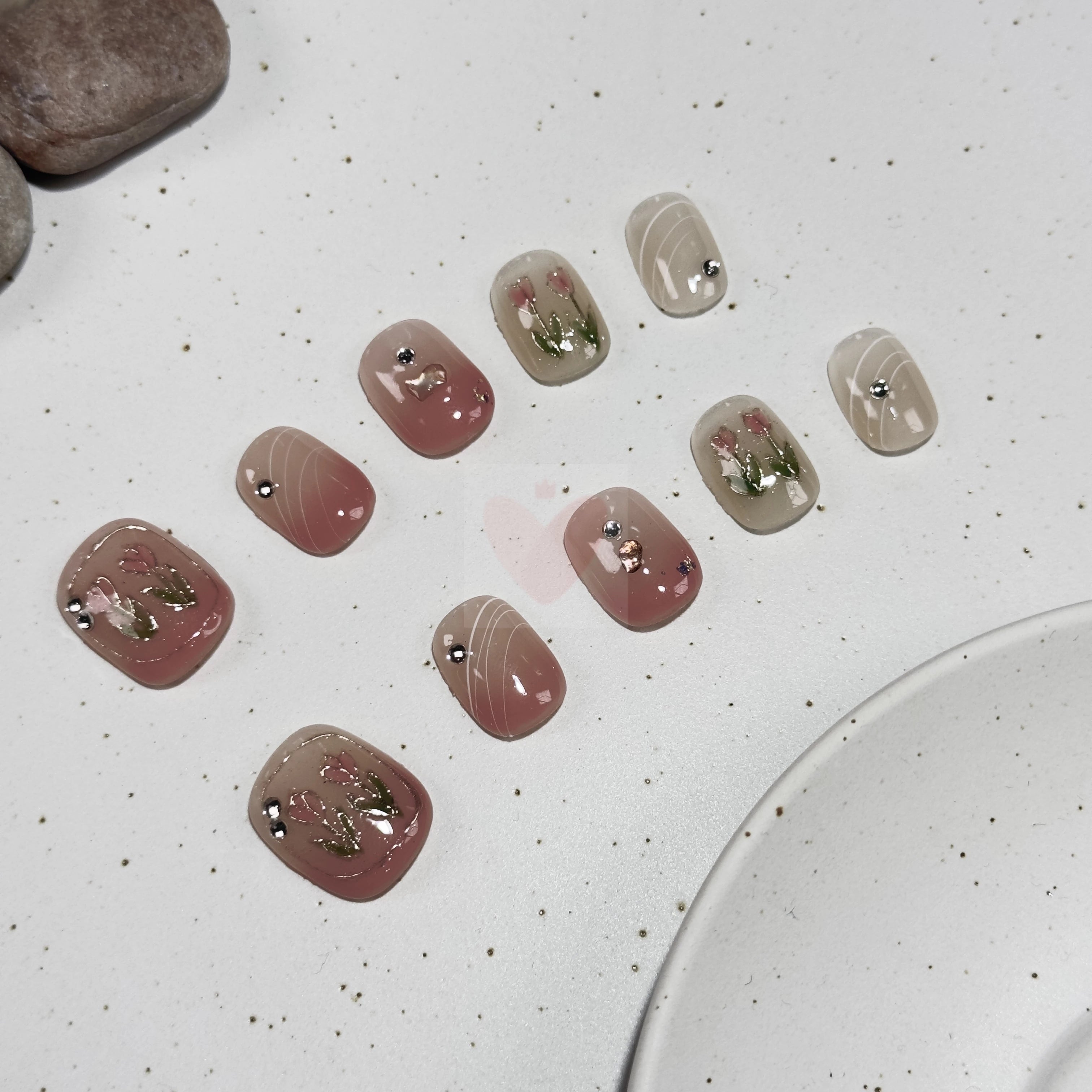 Rose Pink - Dress For Nails - Press On Nails