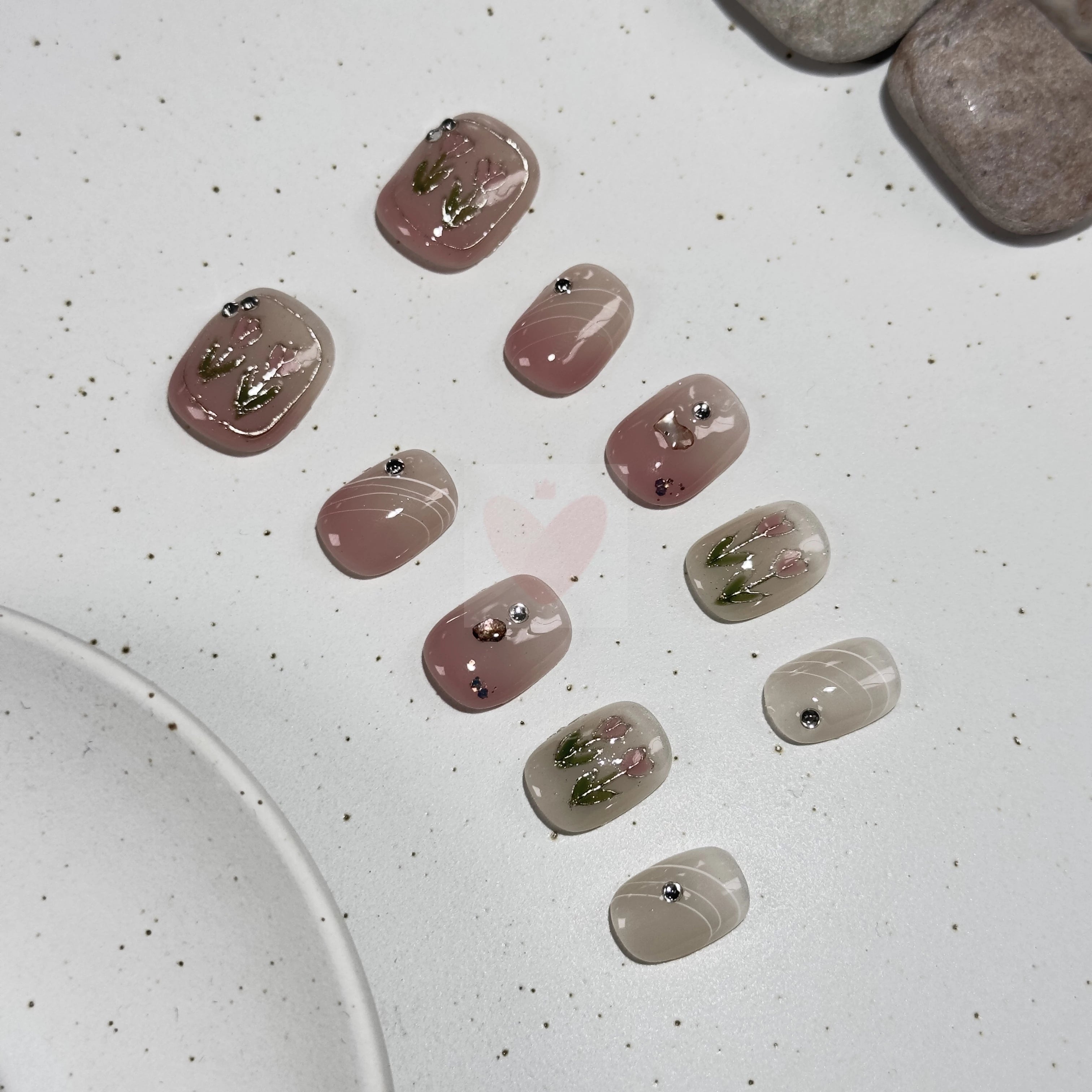 Rose Pink - Dress For Nails - Press On Nails