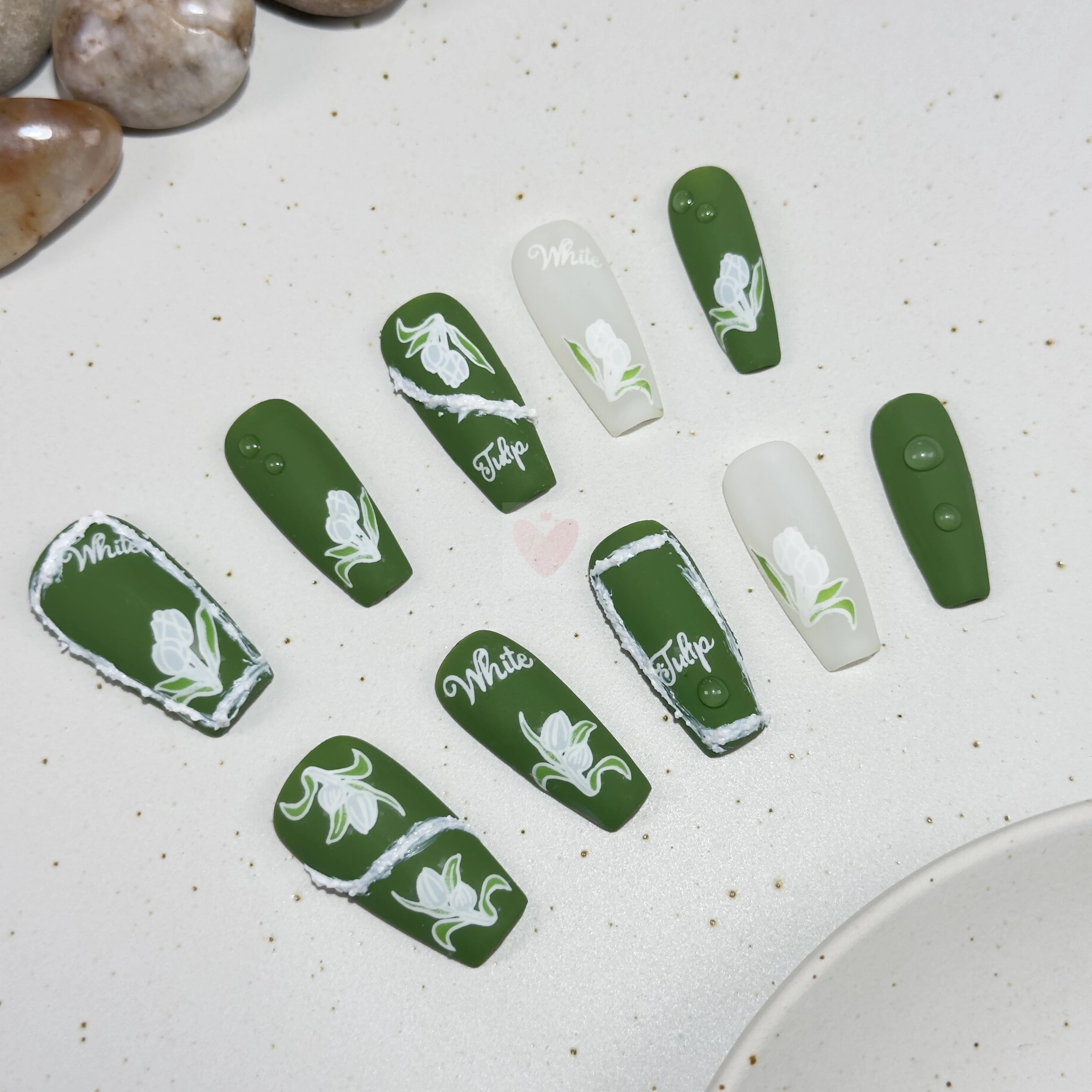 Tulip Blooms - Dress For Nails - Press On Nails