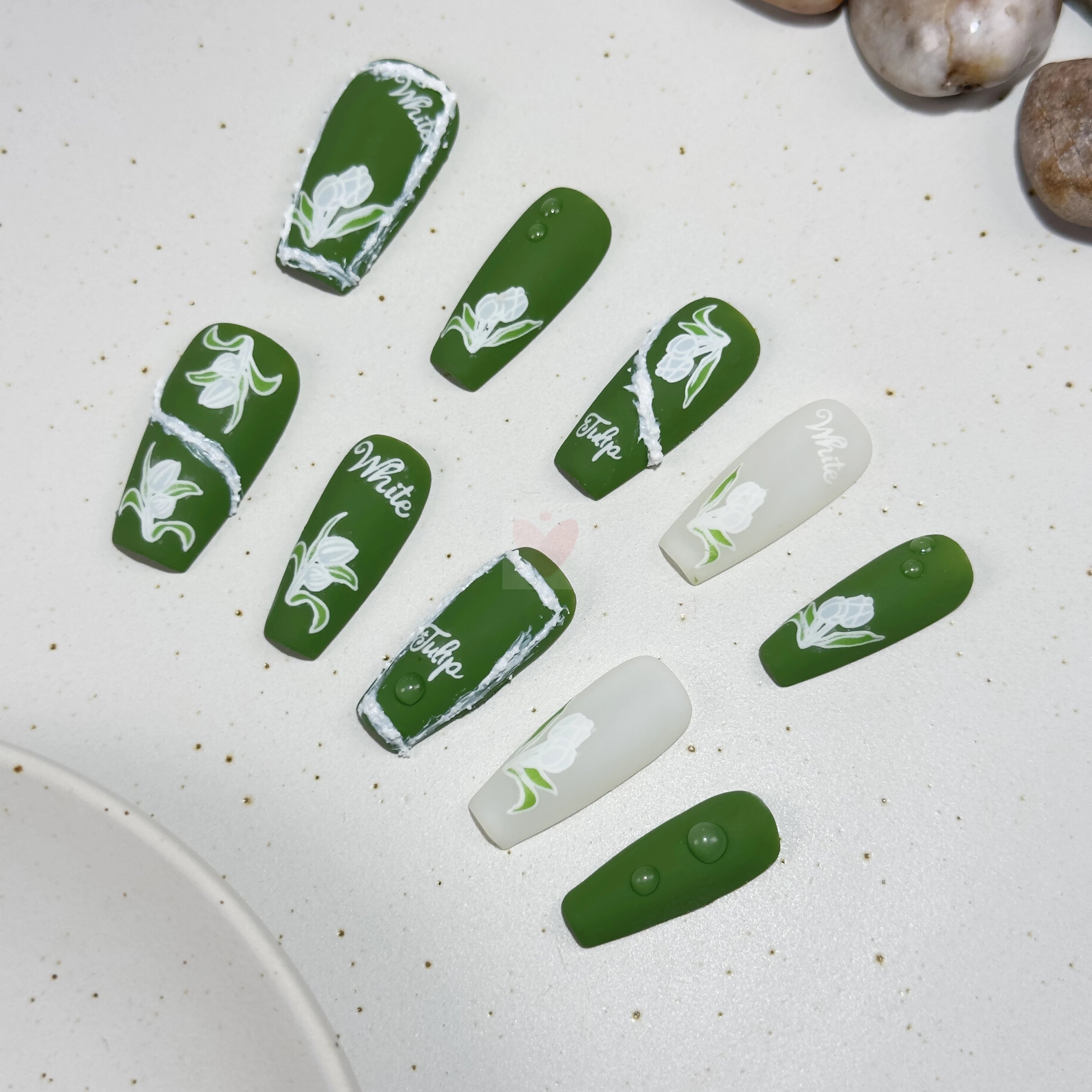 Tulip Blooms - Dress For Nails - Press On Nails