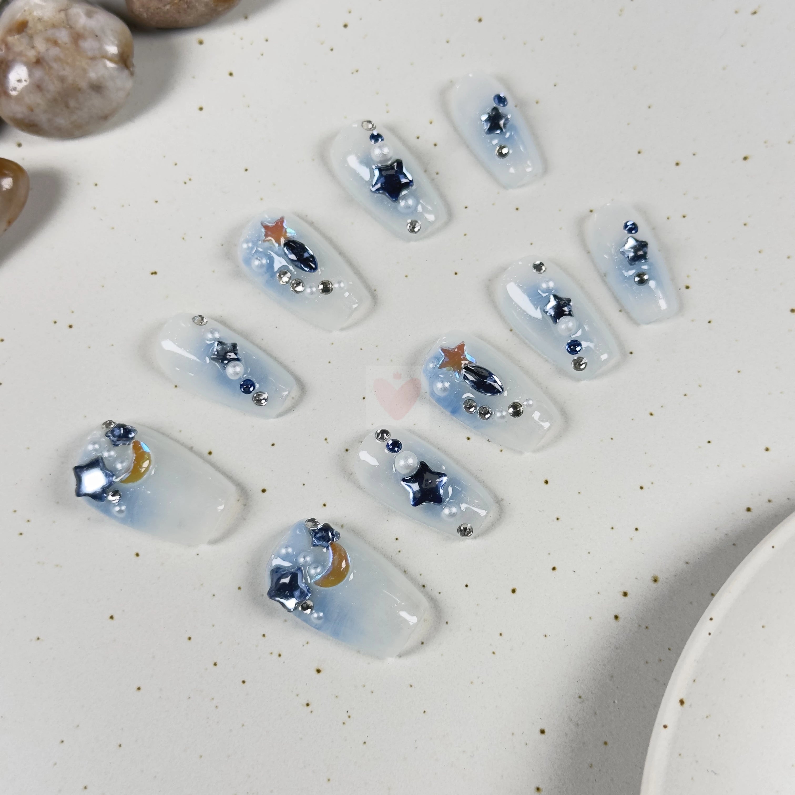 Celestial Seas - Dress For Nails - Press On Nails
