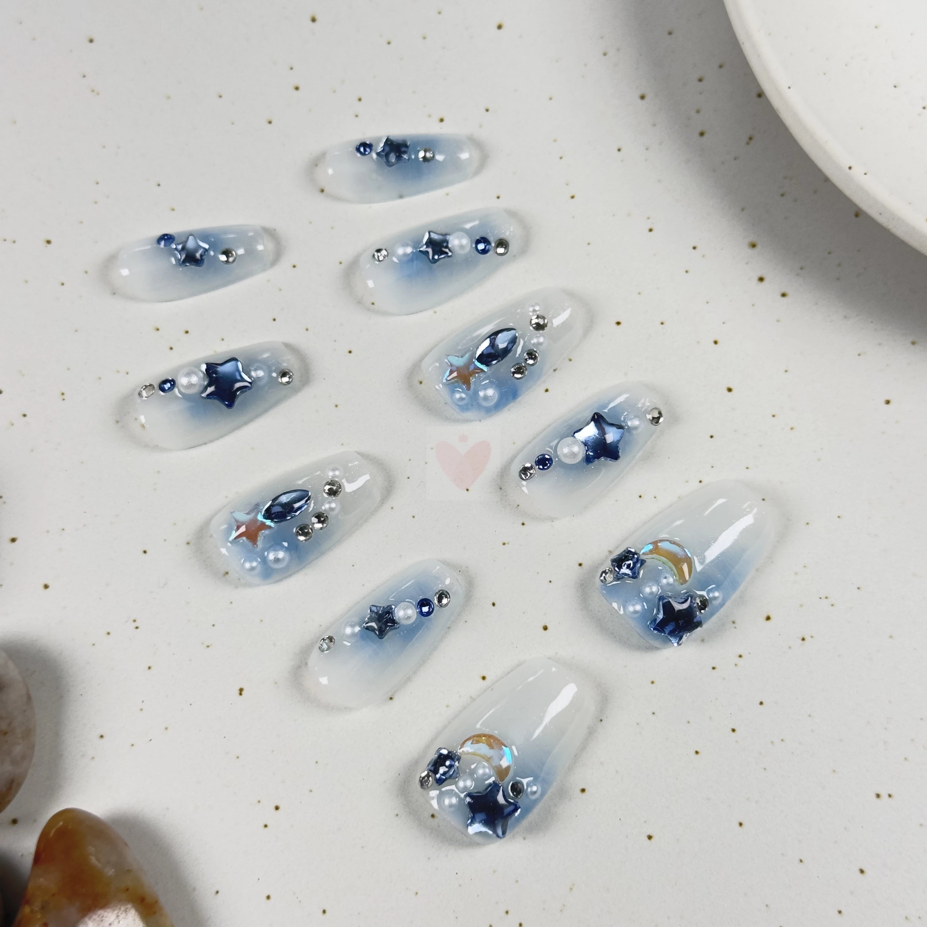 Celestial Seas - Dress For Nails - Press On Nails