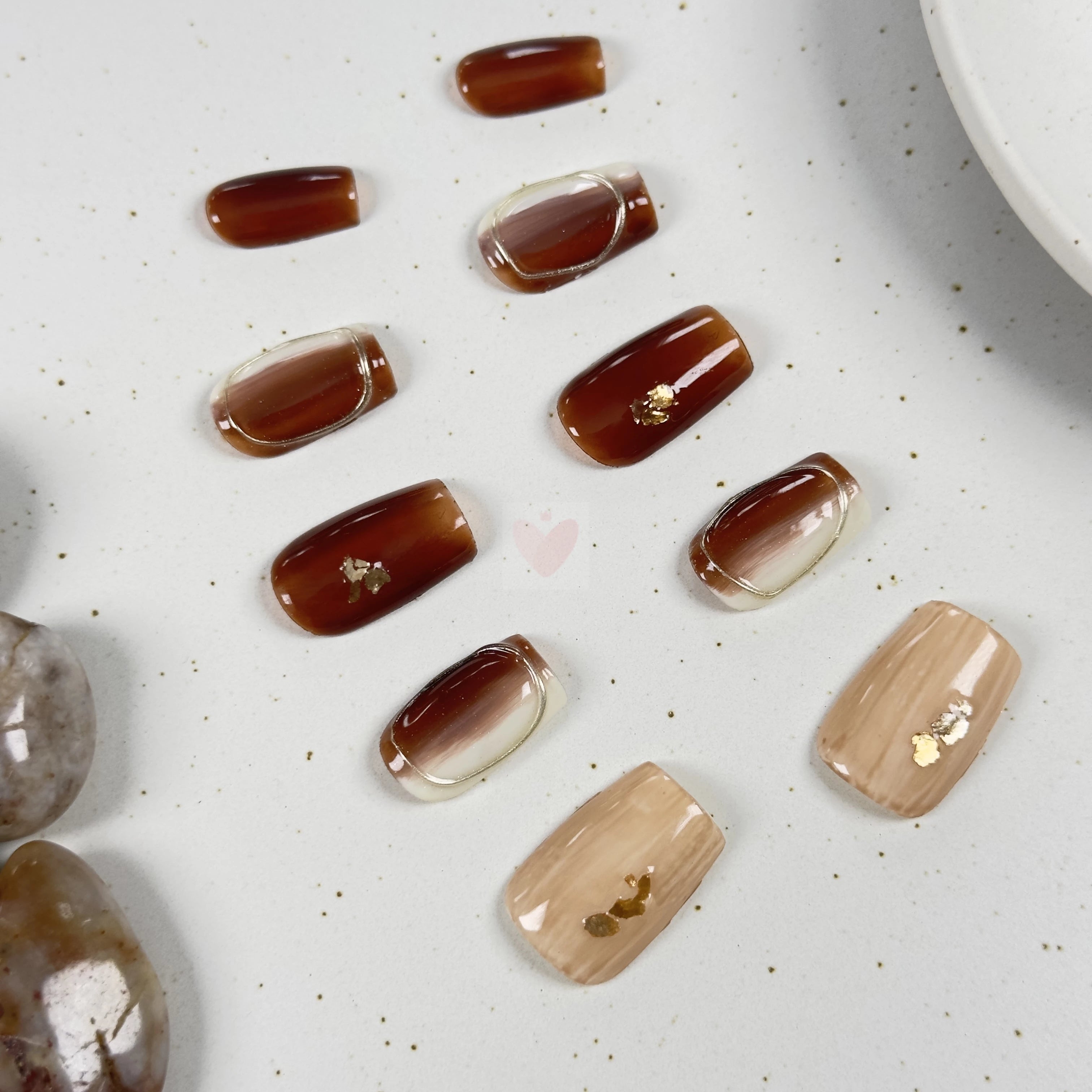 Golden Luxe - Dress For Nails - Press On Nails