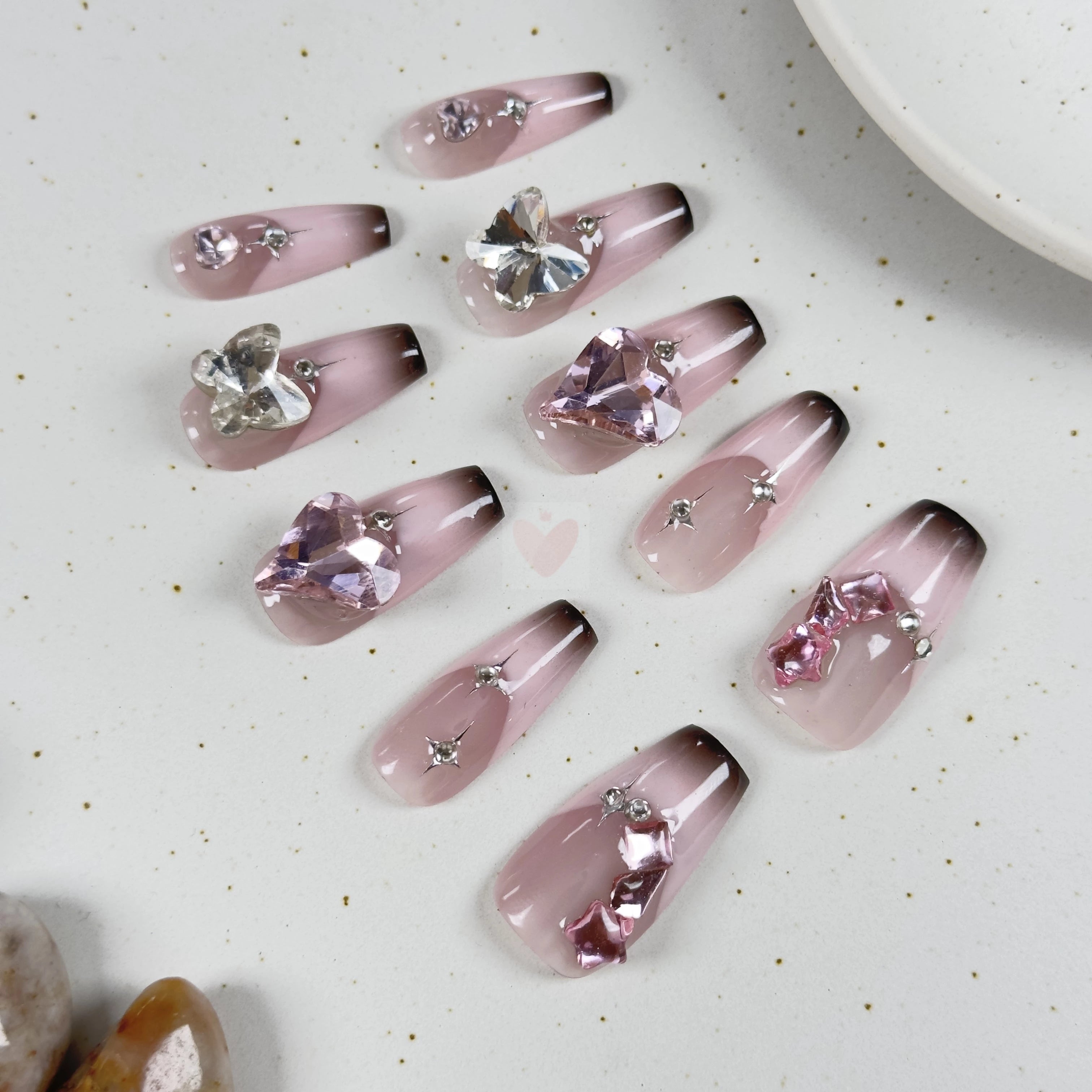 Pink Dreams - Dress For Nails - Press On Nails