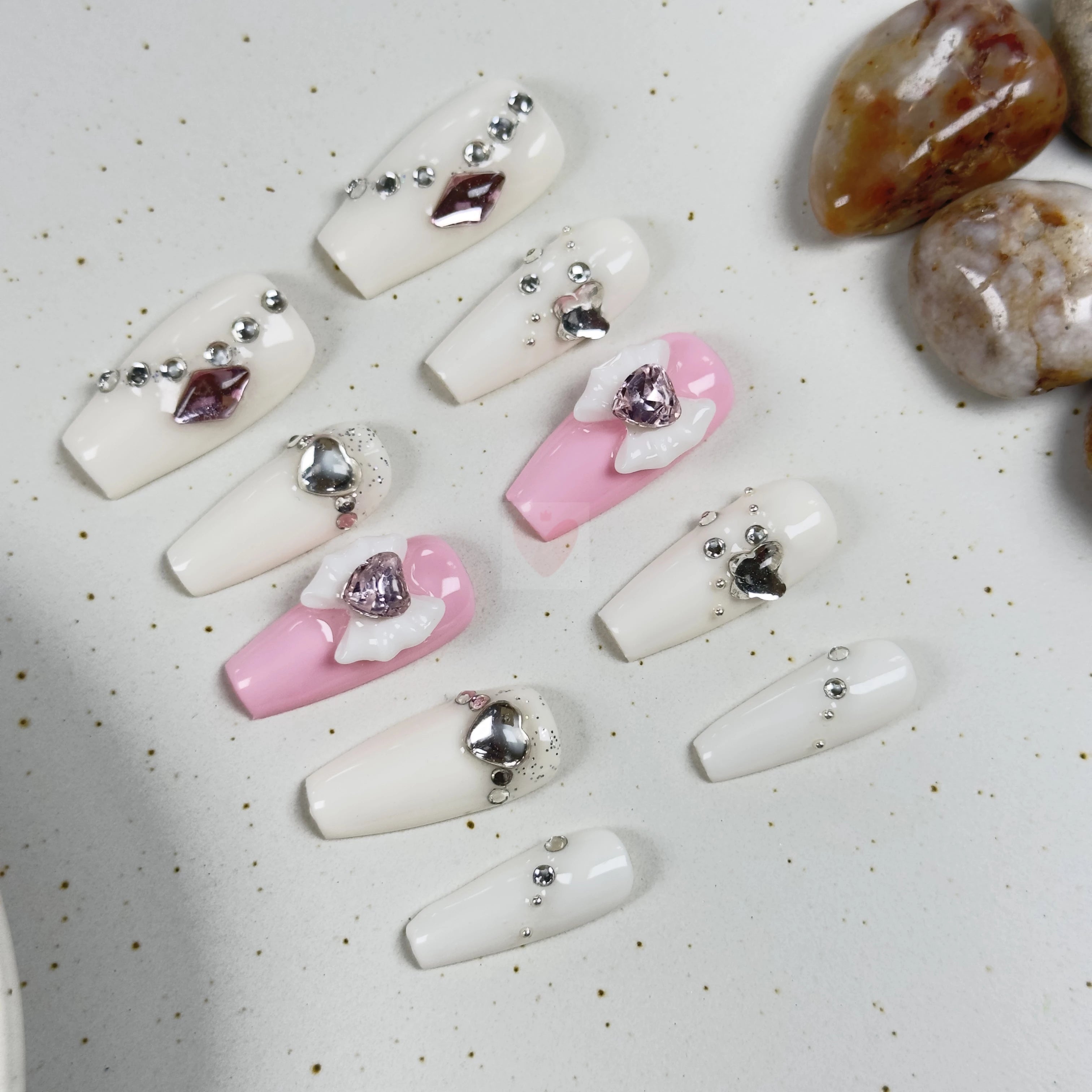 Whimsical Flutter - Dress For Nails - Press On Nails