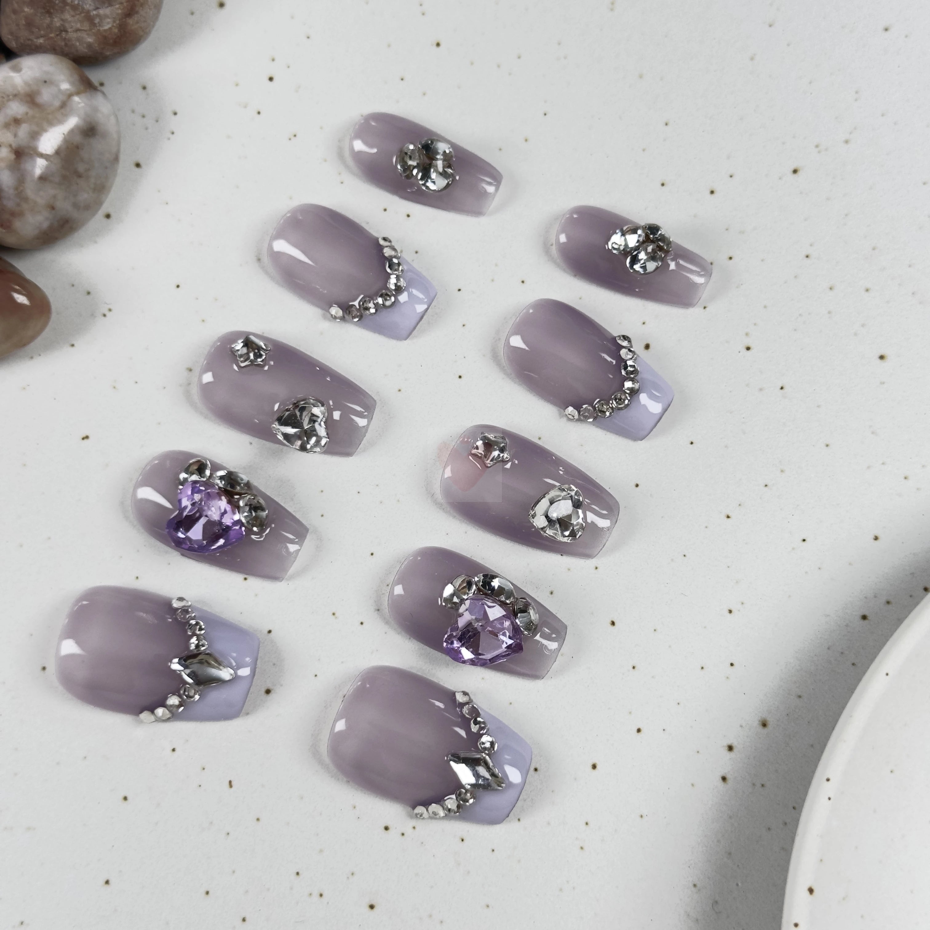 Amethyst Grace - Dress For Nails - Press On Nails