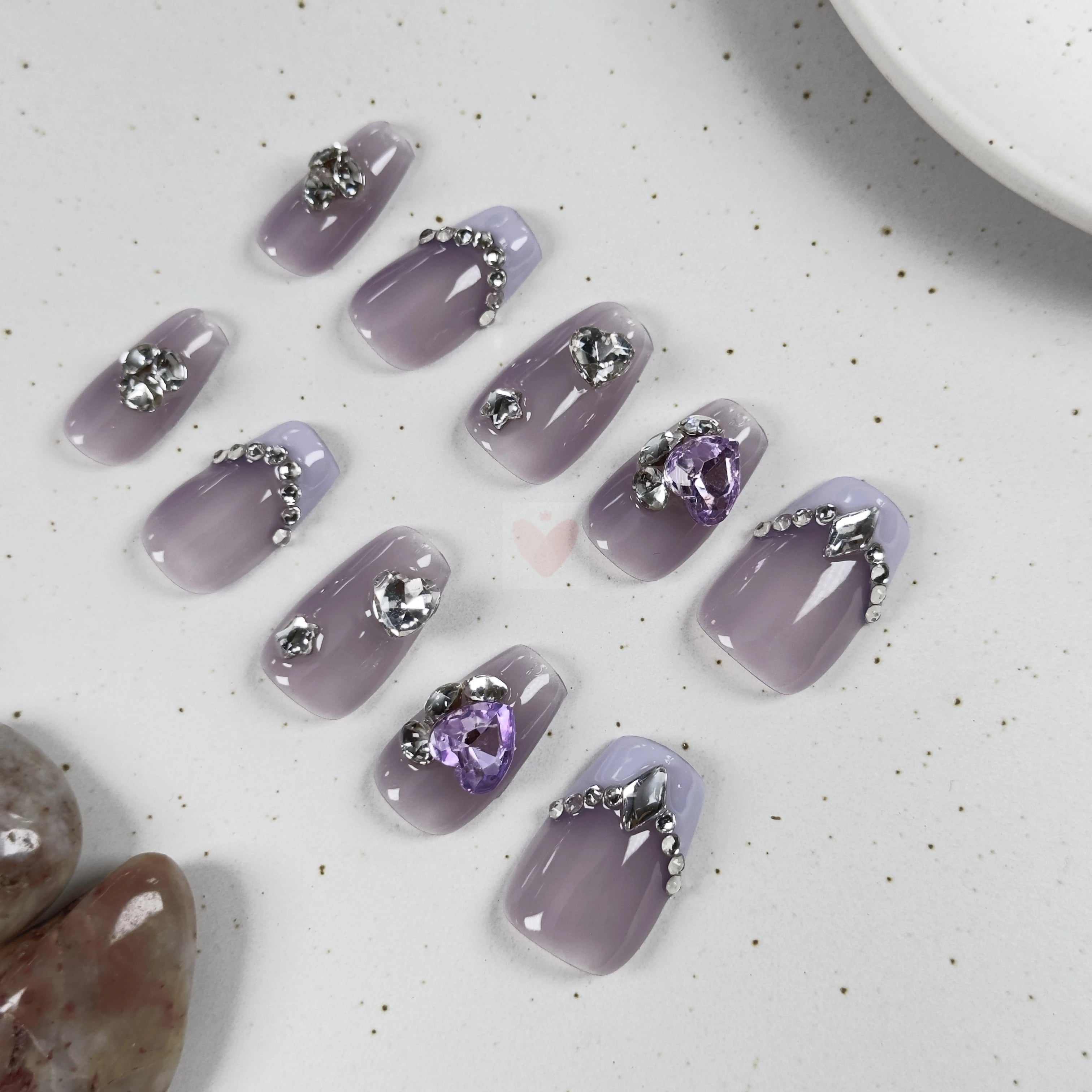 Amethyst Grace - Dress For Nails - Press On Nails