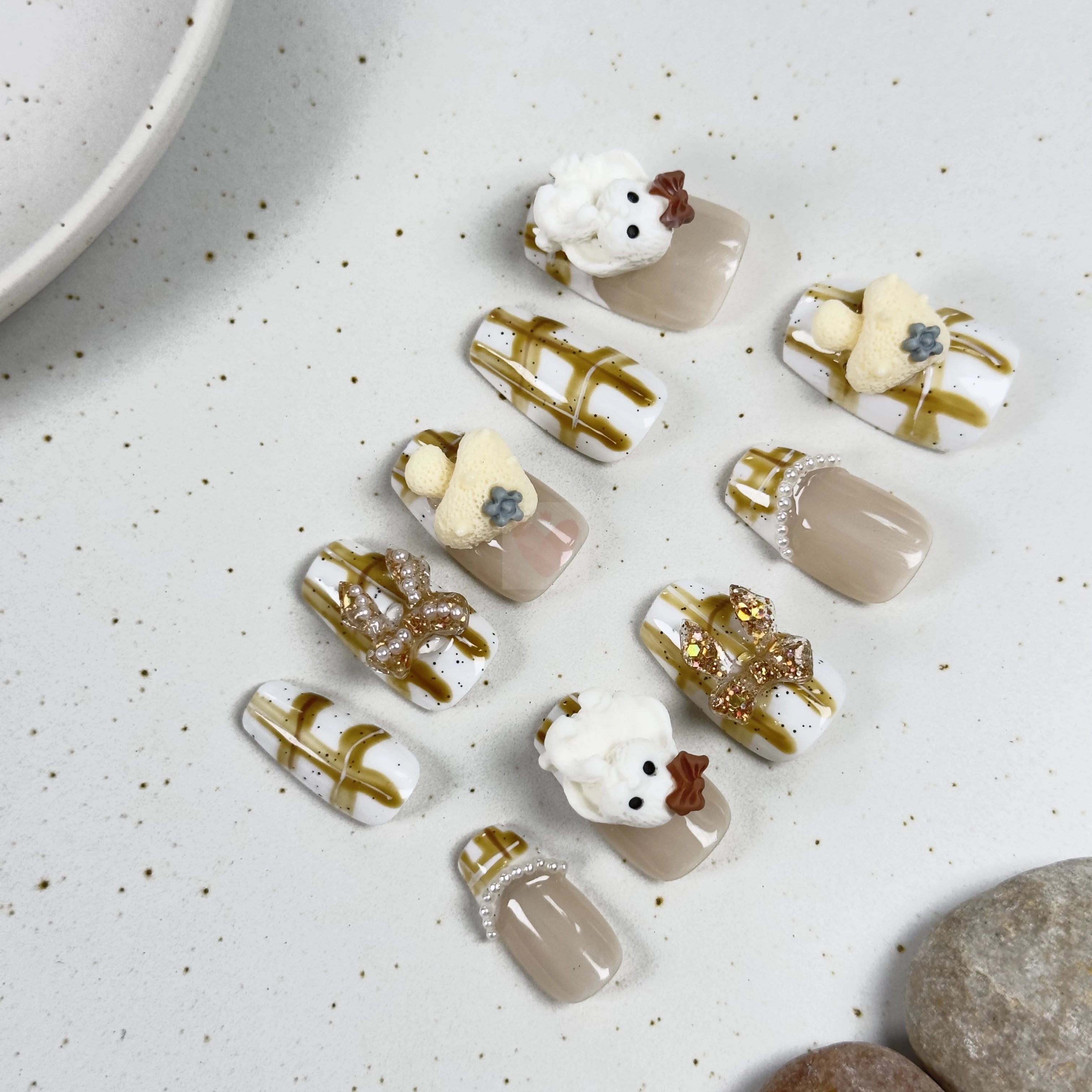 Enchanted Cafe - Dress For Nails - Press On Nails