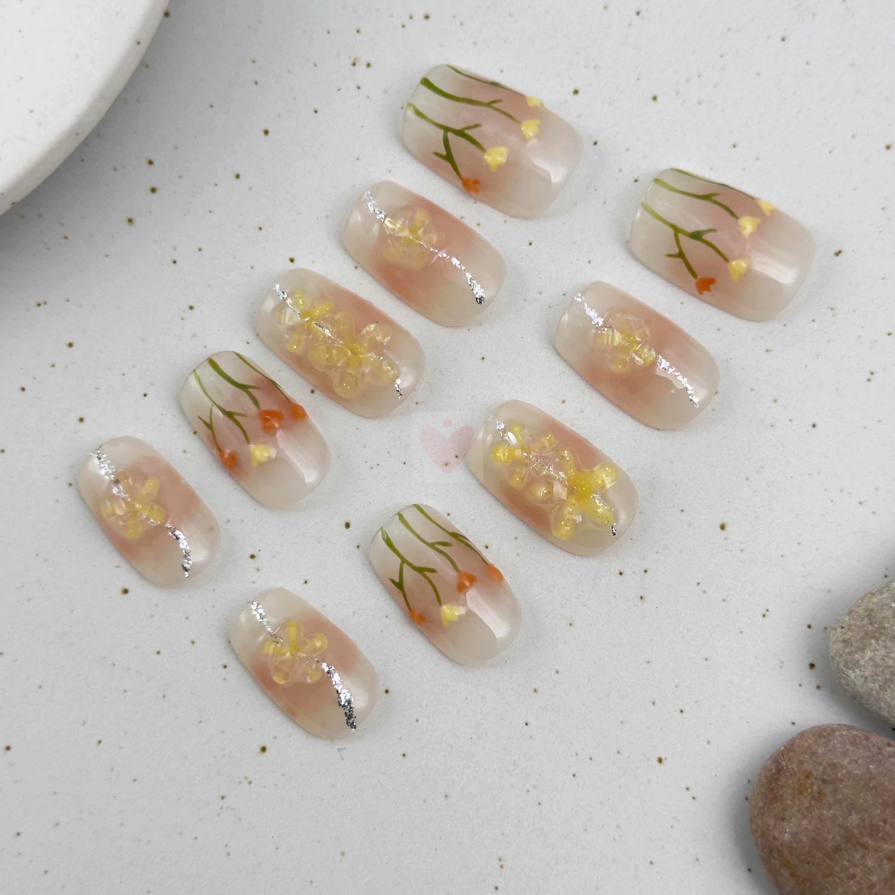 Daffodil Delight - Dress For Nails - Press On Nails