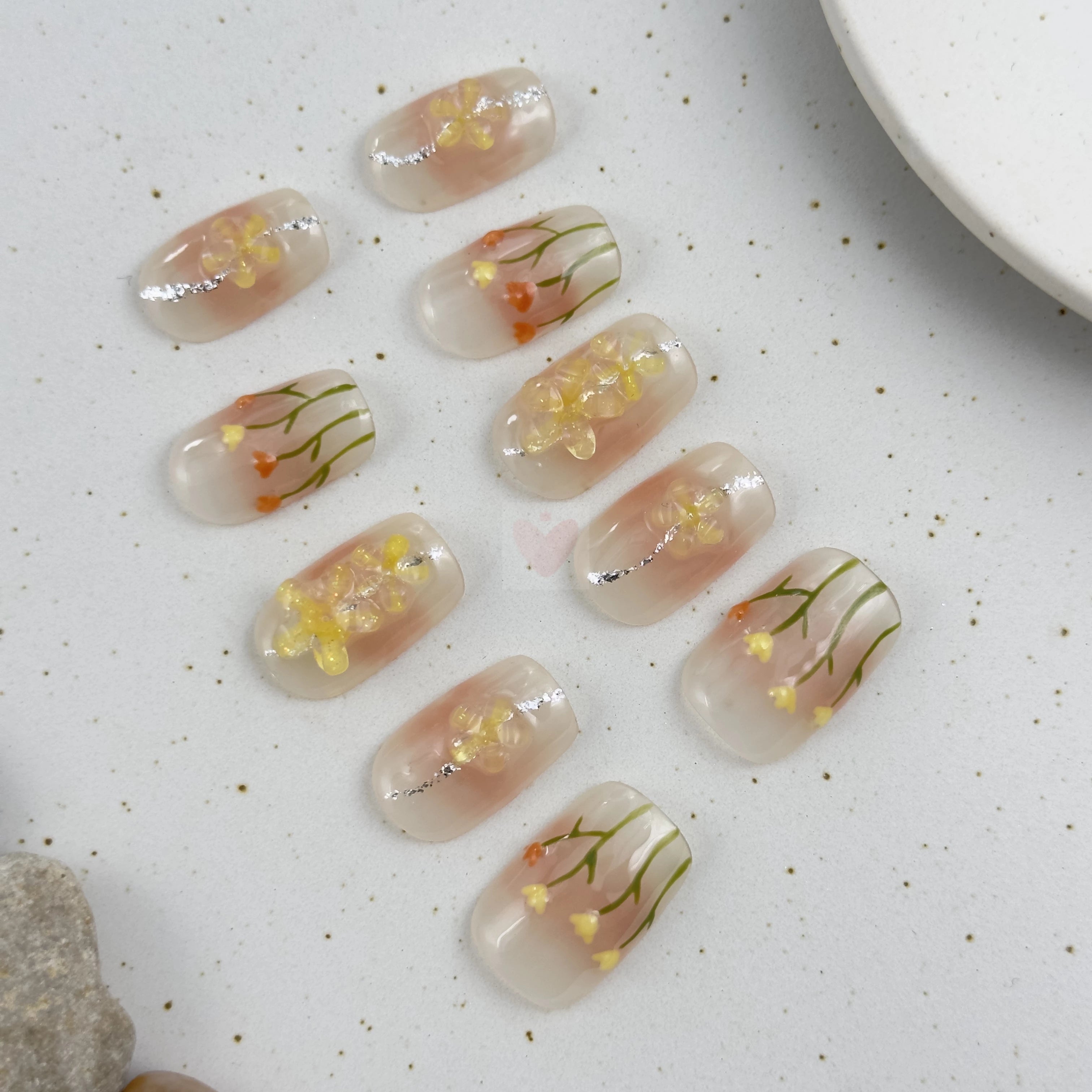 Daffodil Delight - Dress For Nails - Press On Nails