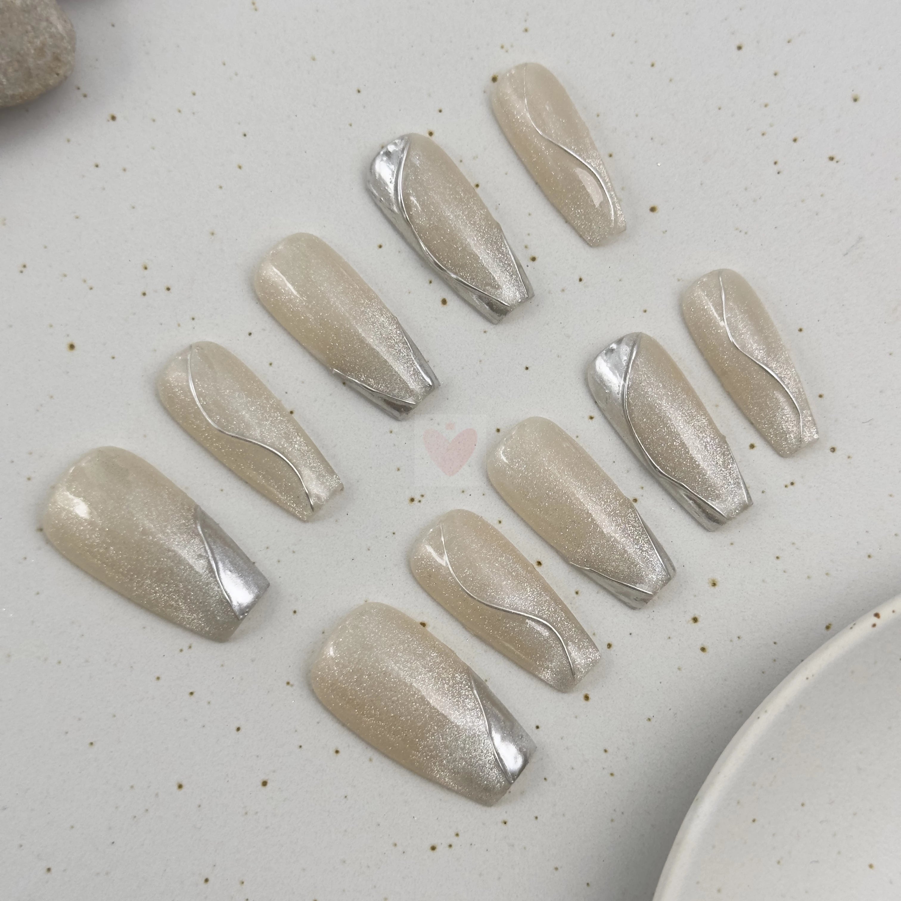 Cats Eye Glitz - Dress For Nails - Press On Nails