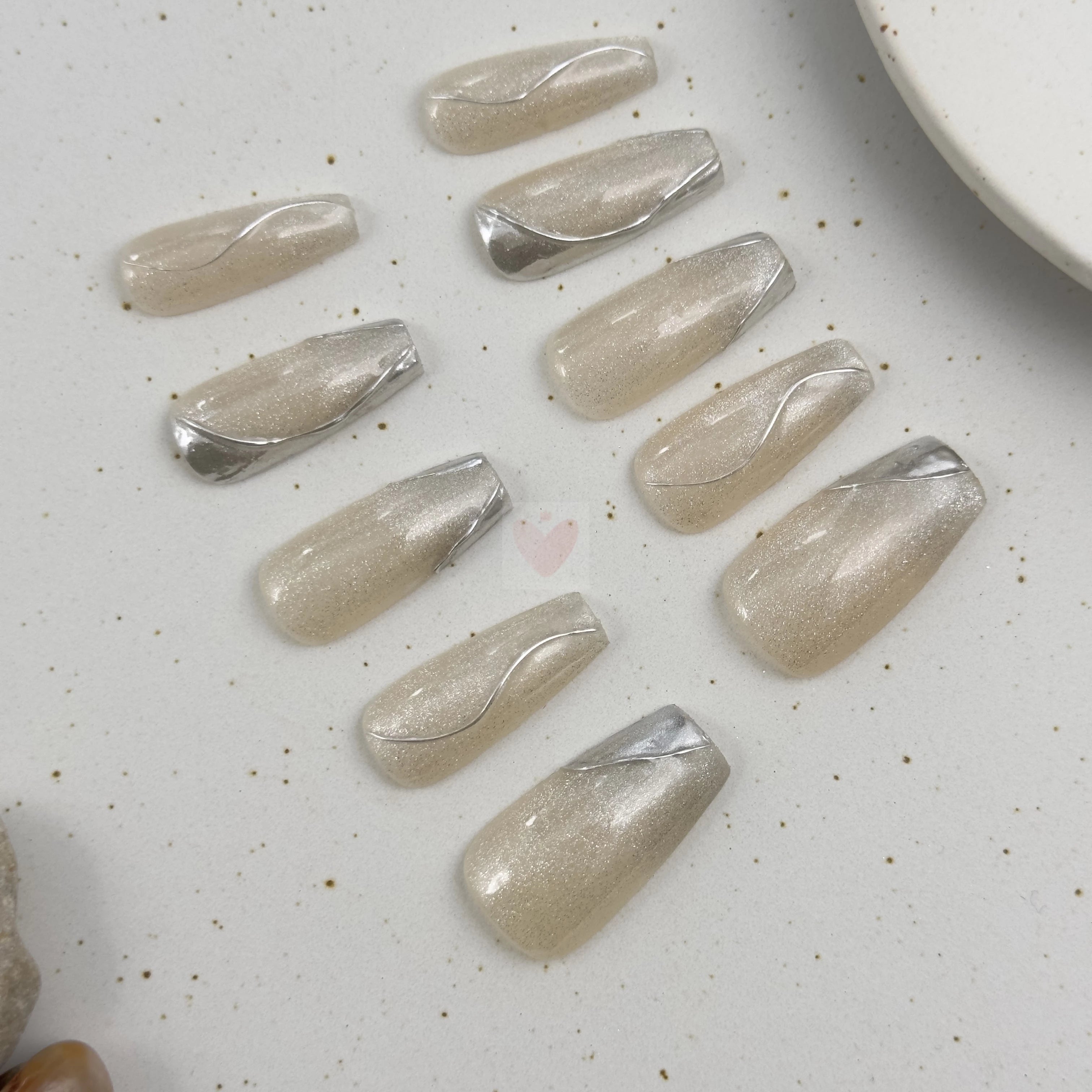 Cats Eye Glitz - Dress For Nails - Press On Nails