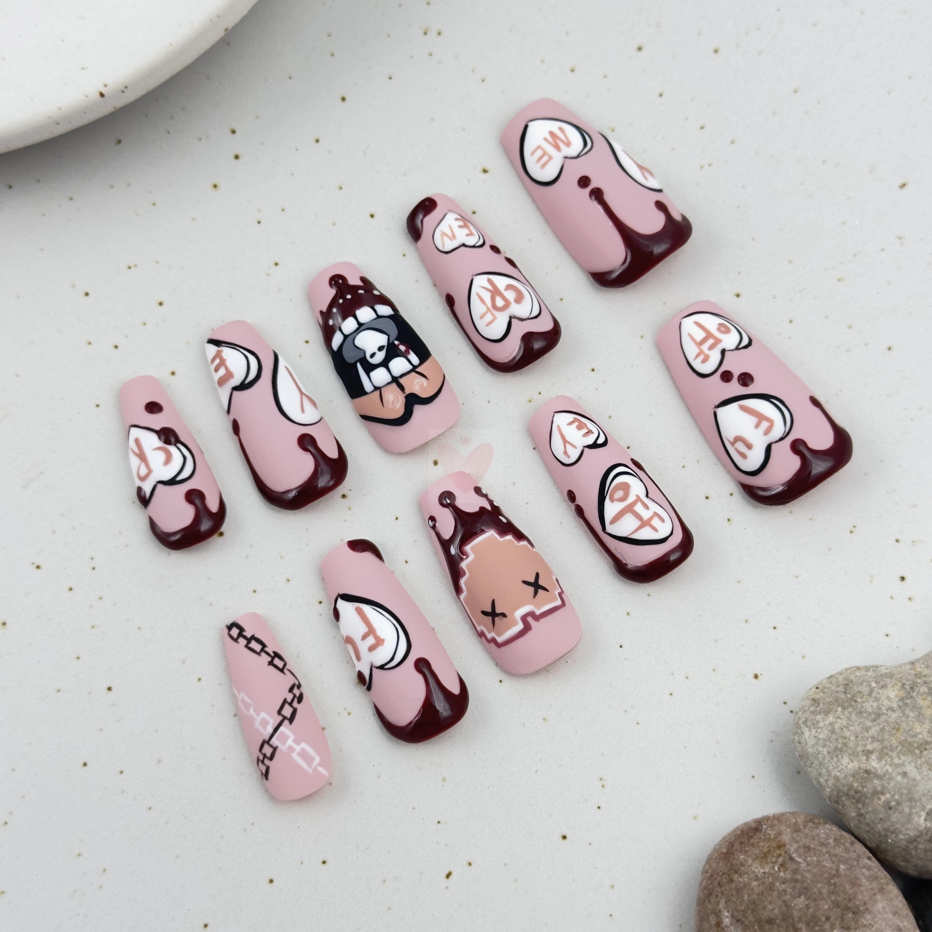 Attitude Vibes - Dress For Nails - Press On Nails