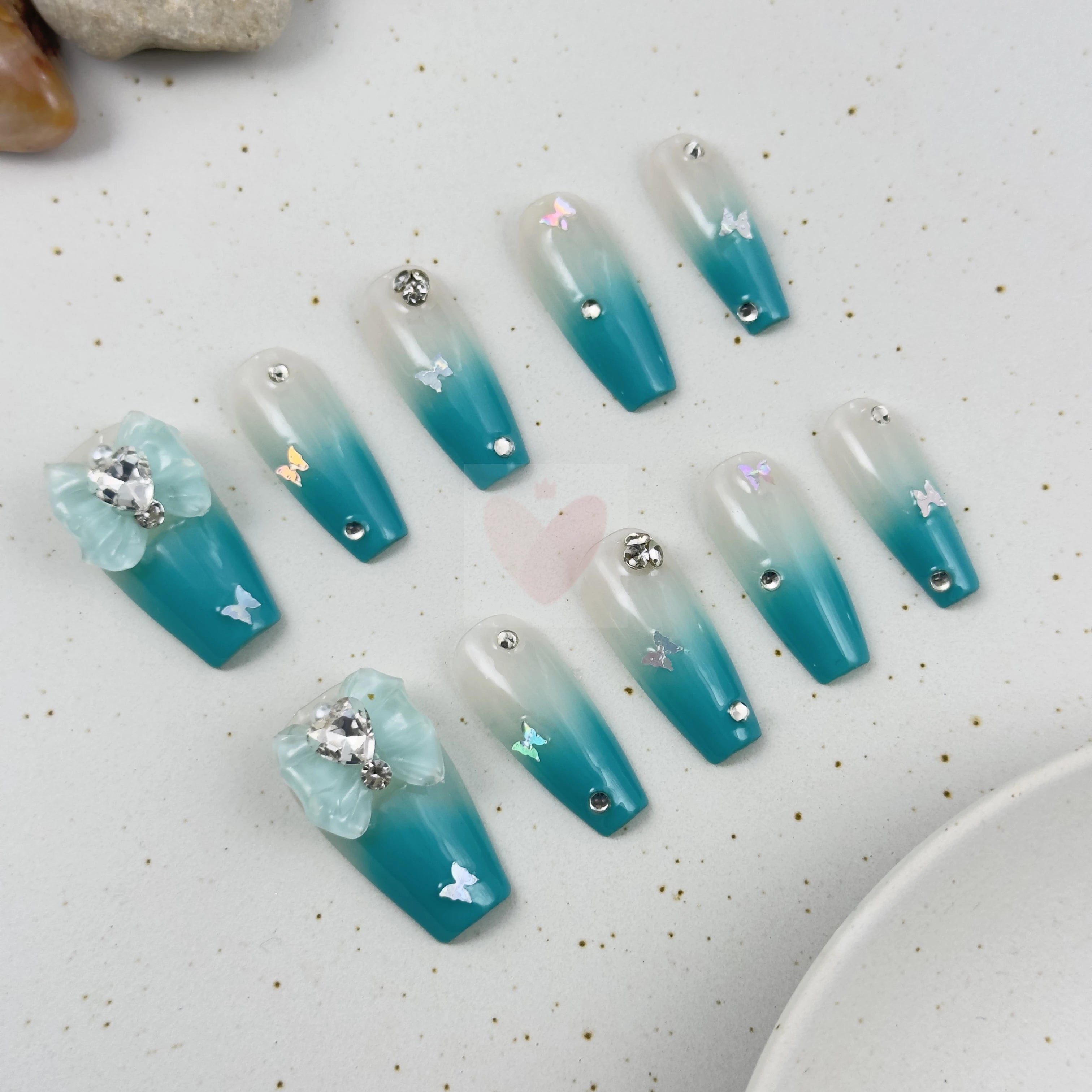 Jade Serenity - Dress For Nails - Press On Nails