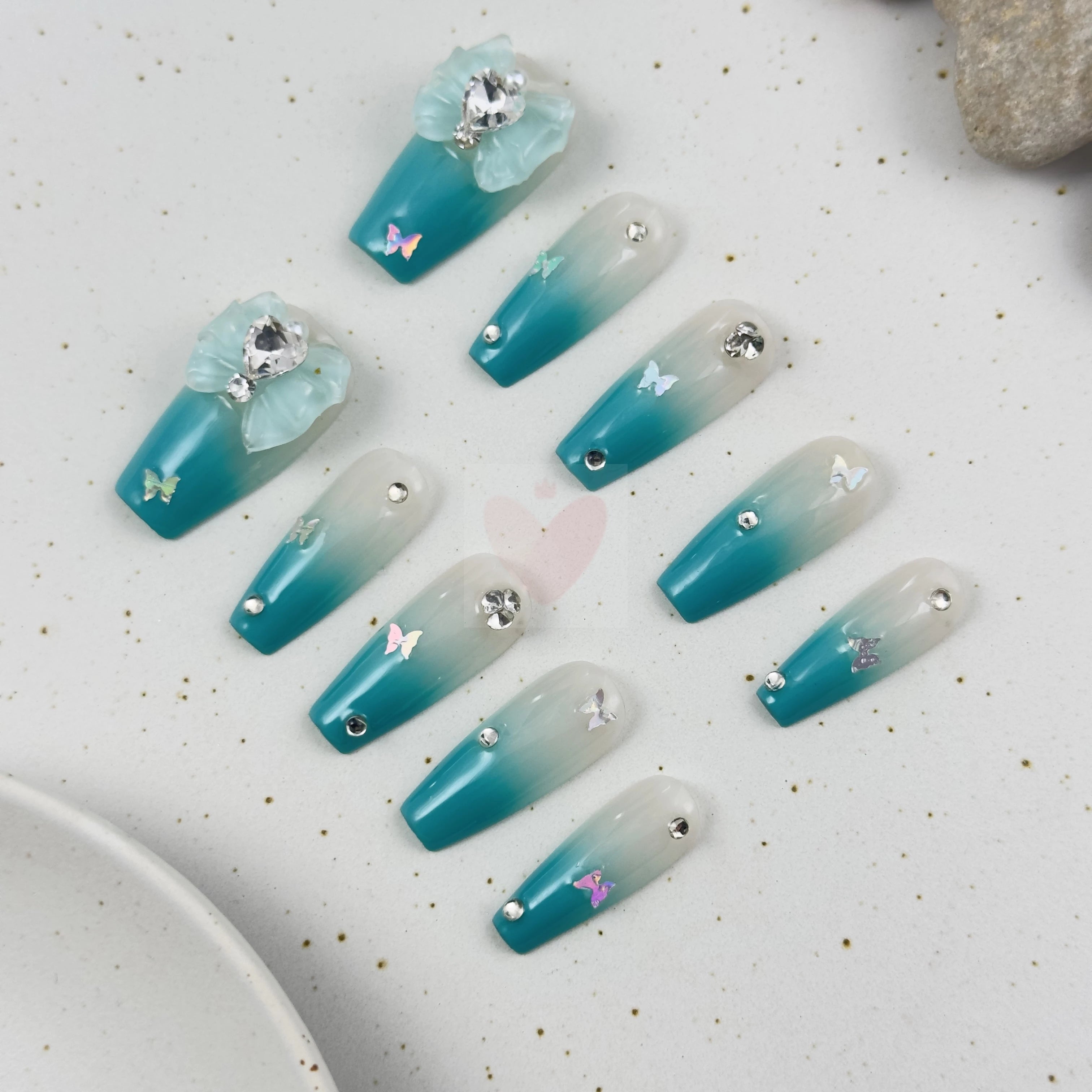 Jade Serenity - Dress For Nails - Press On Nails