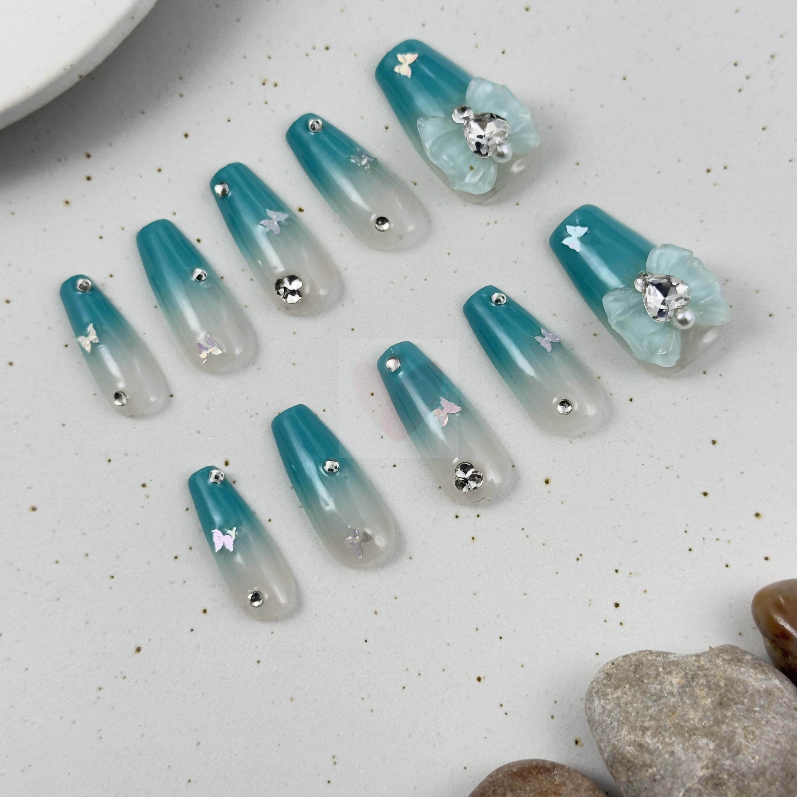 Jade Serenity - Dress For Nails - Press On Nails