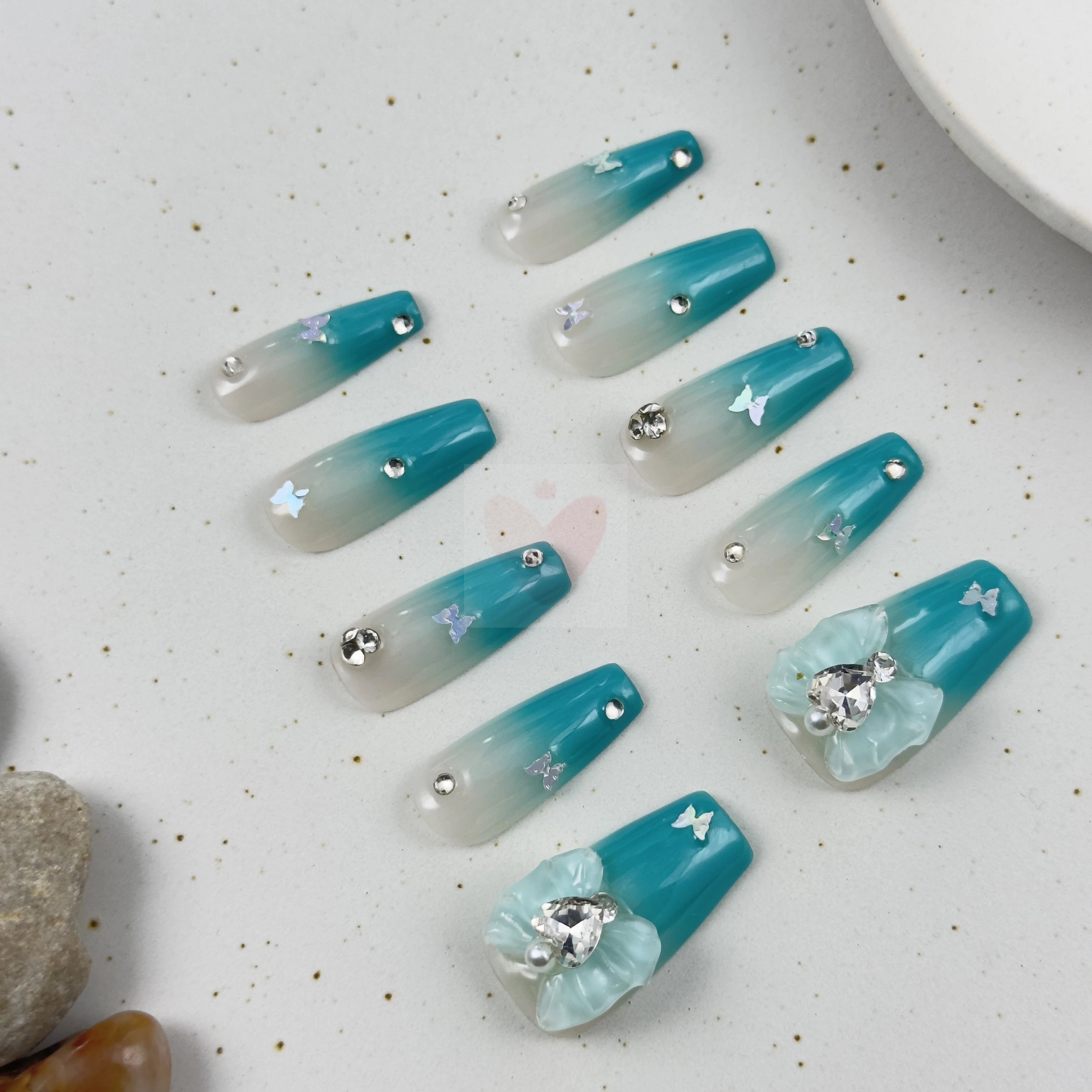 Jade Serenity - Dress For Nails - Press On Nails
