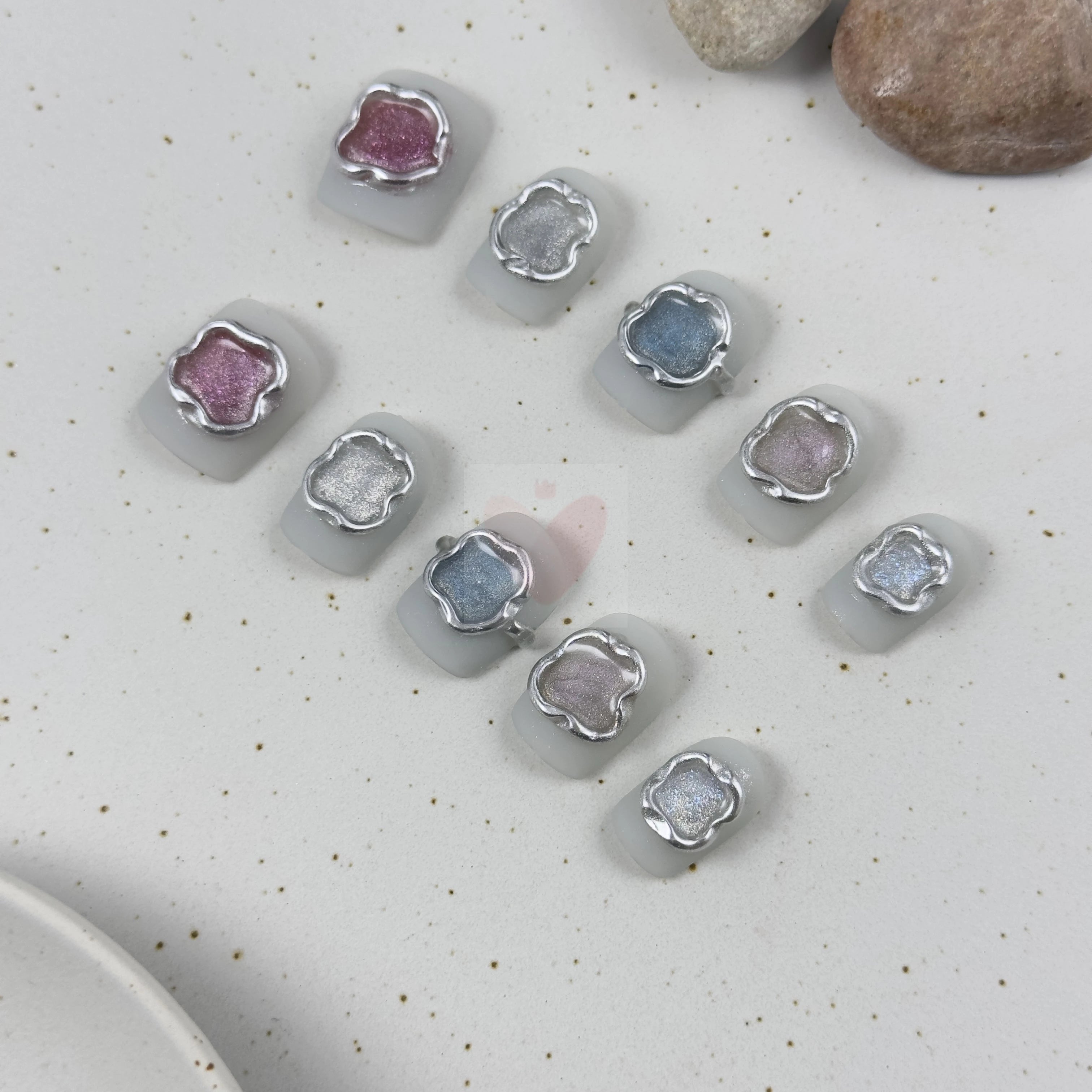 Whimsical Matte Splendor - Dress For Nails - Press On Nails