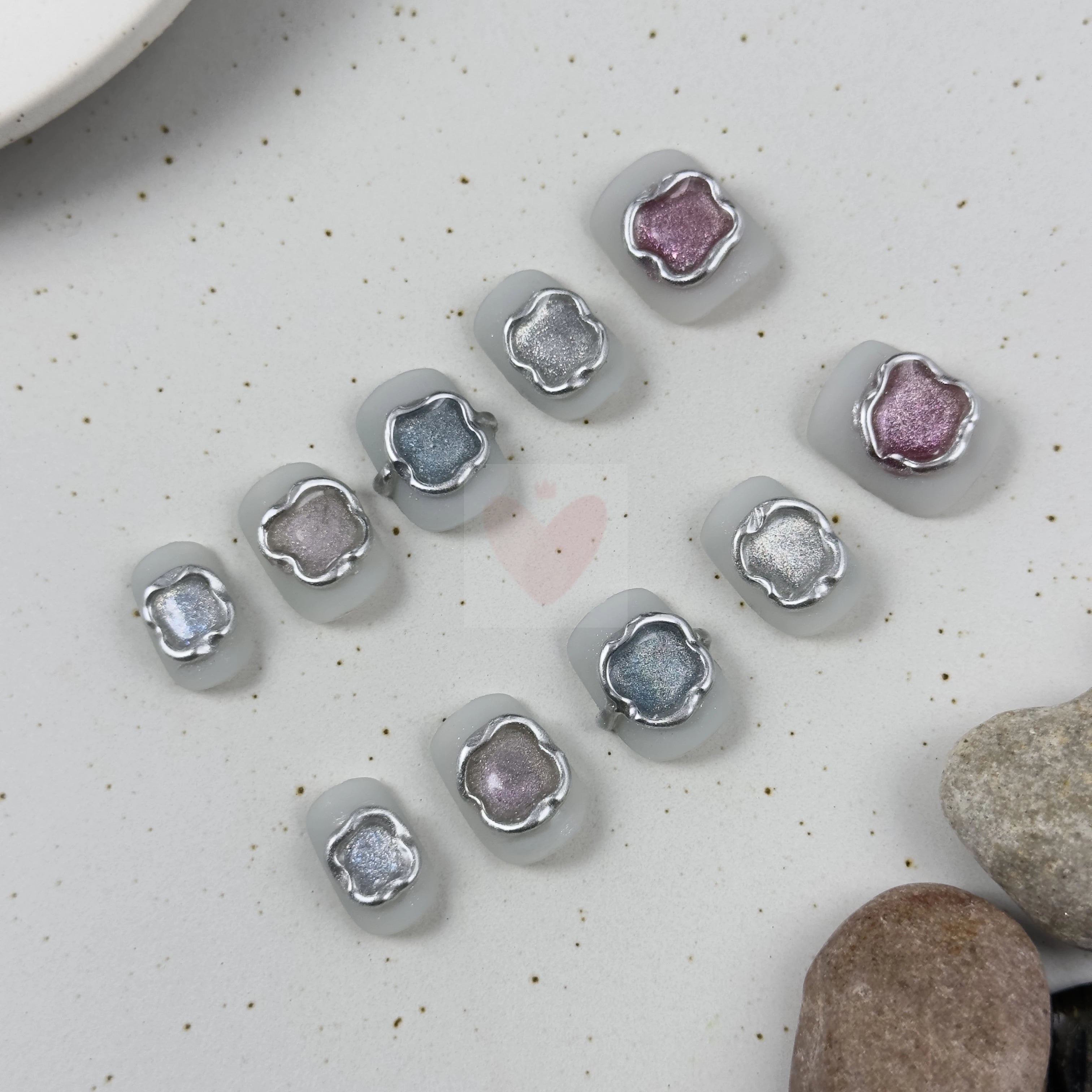 Whimsical Matte Splendor - Dress For Nails - Press On Nails