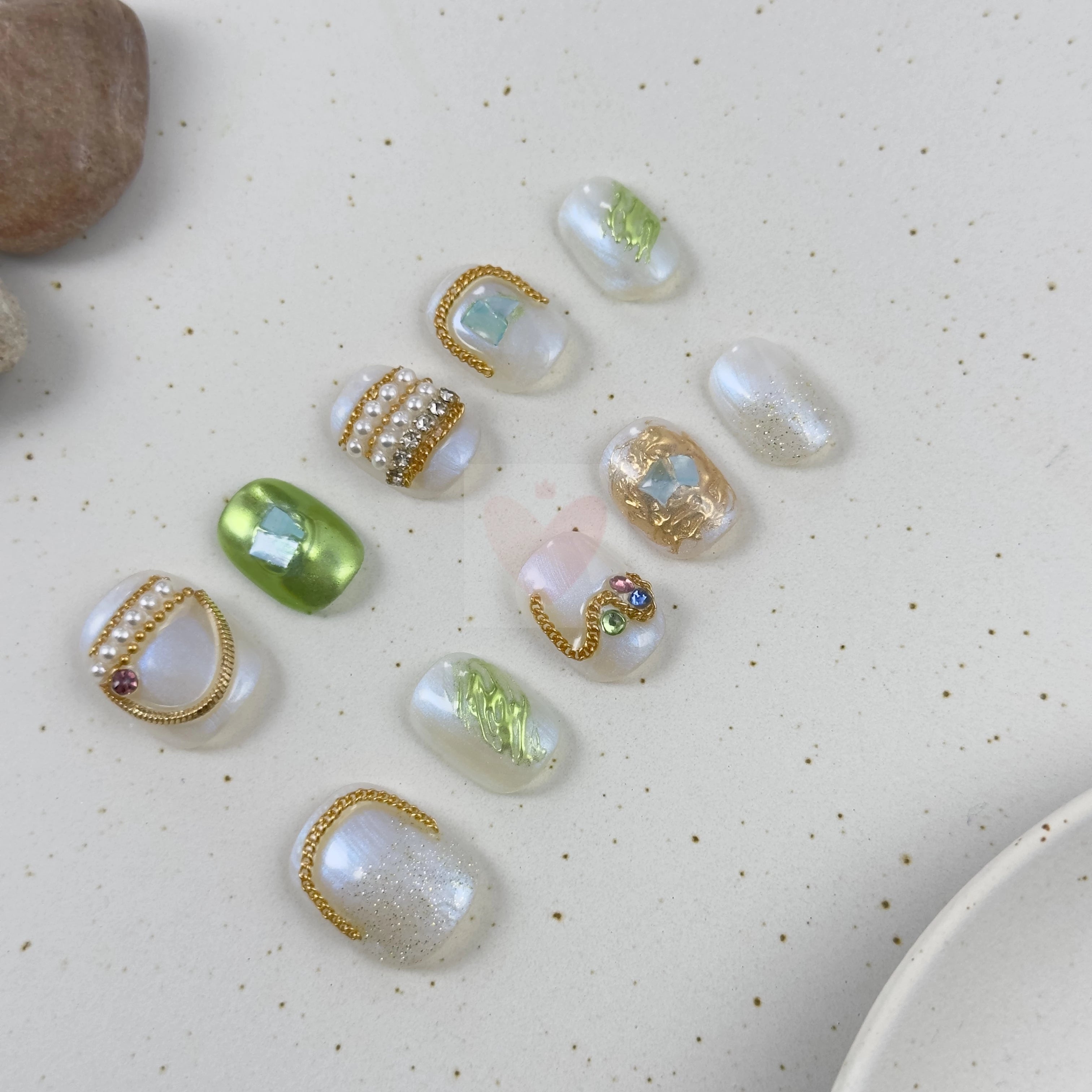 Treasure Chest Hues - Dress For Nails - Press On Nails