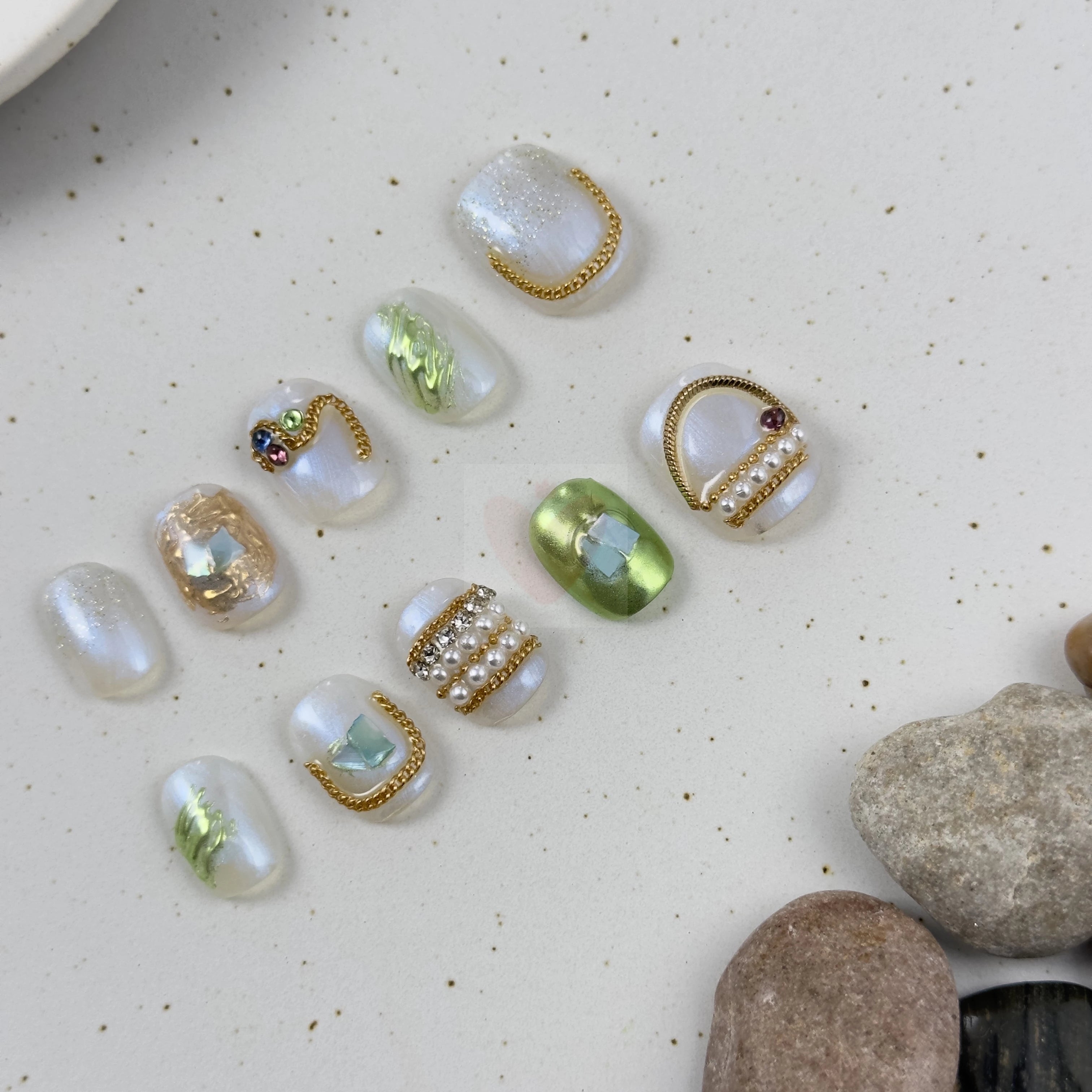 Treasure Chest Hues - Dress For Nails - Press On Nails