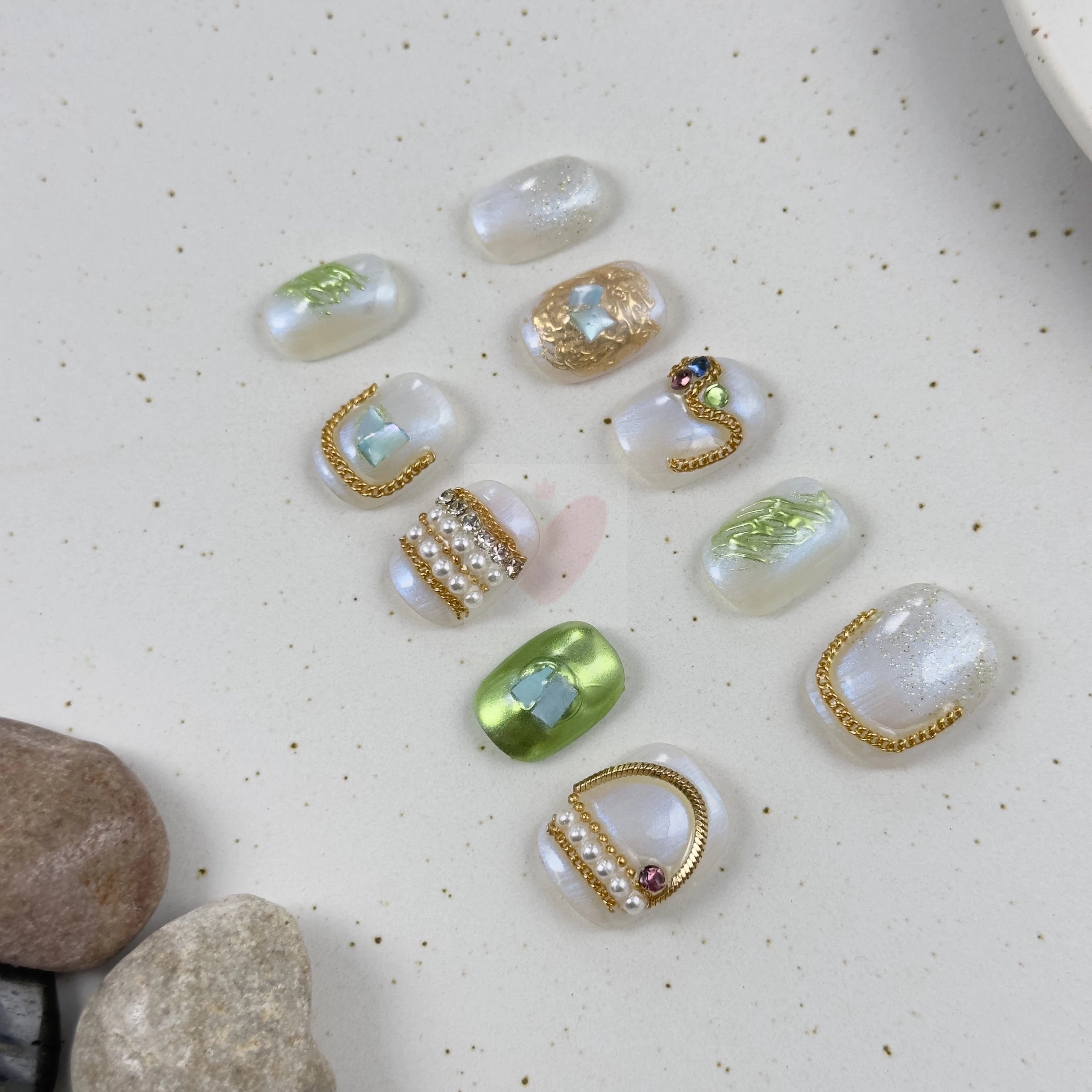 Treasure Chest Hues - Dress For Nails - Press On Nails