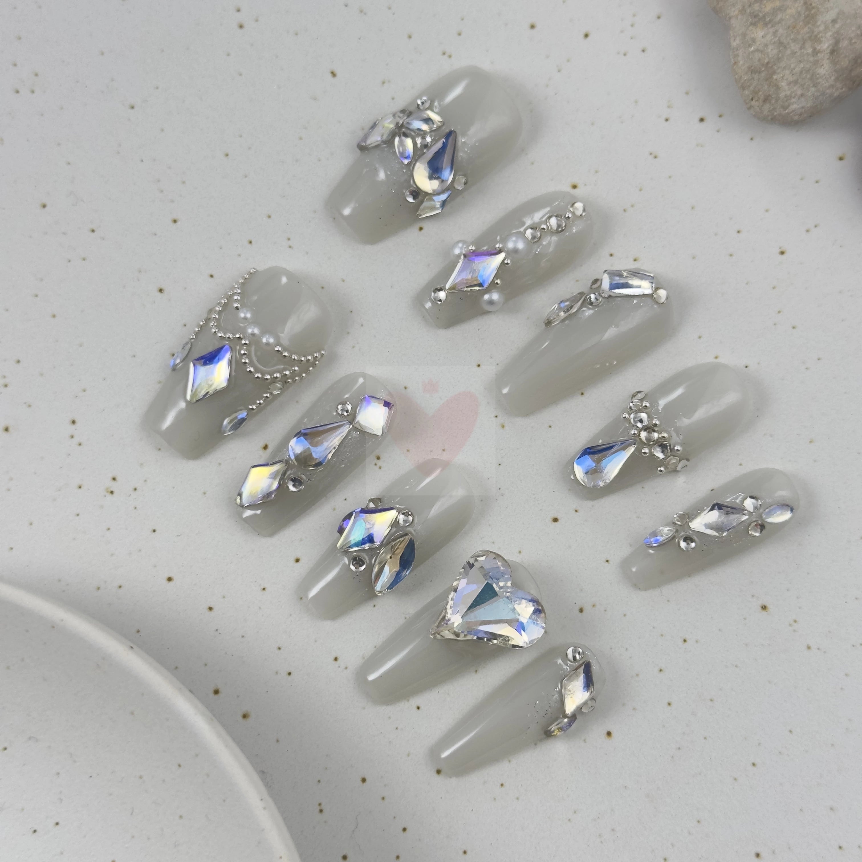 Golden Crown Jewel - Dress For Nails - Press On Nails