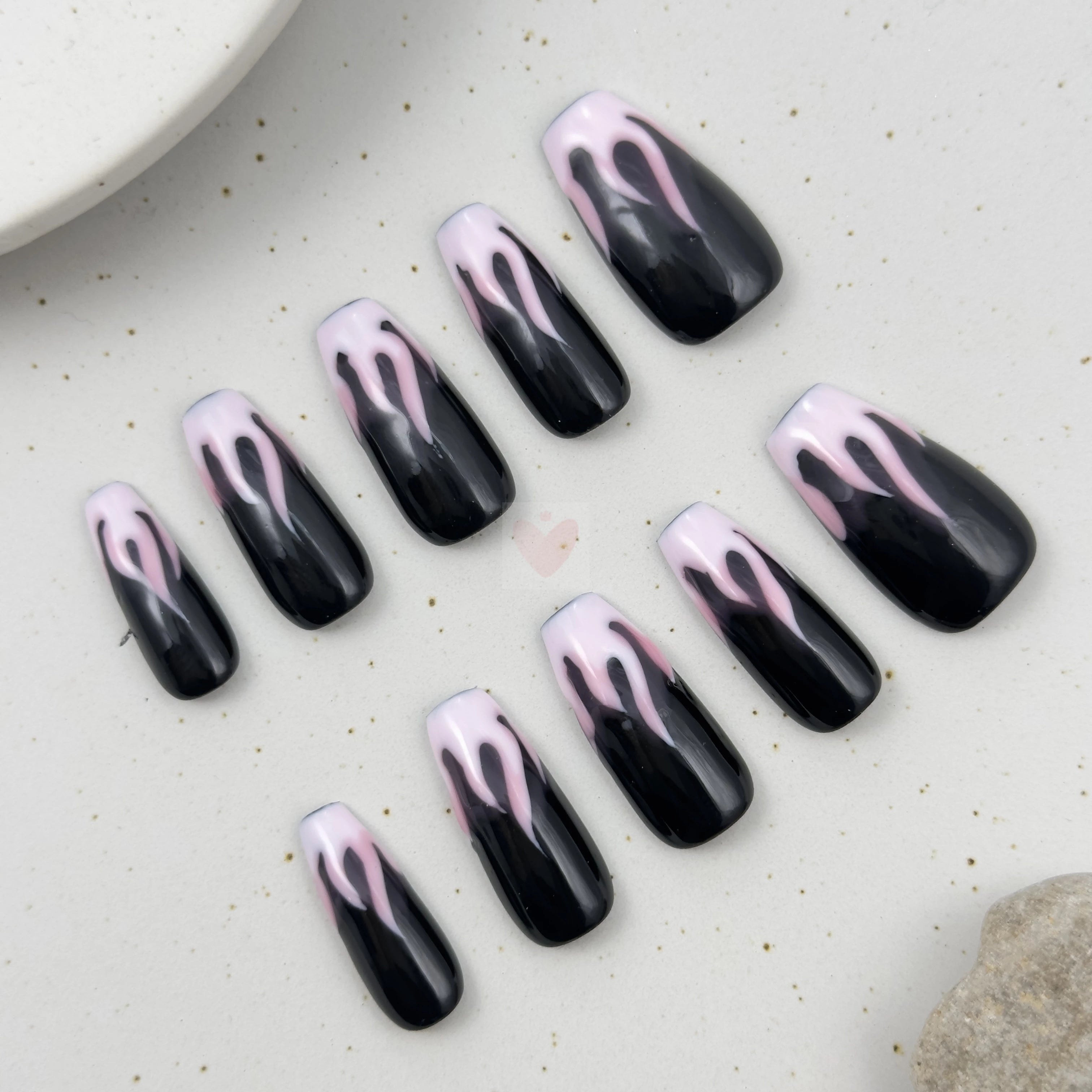 Hot Rod Blaze - Dress For Nails - Press On Nails