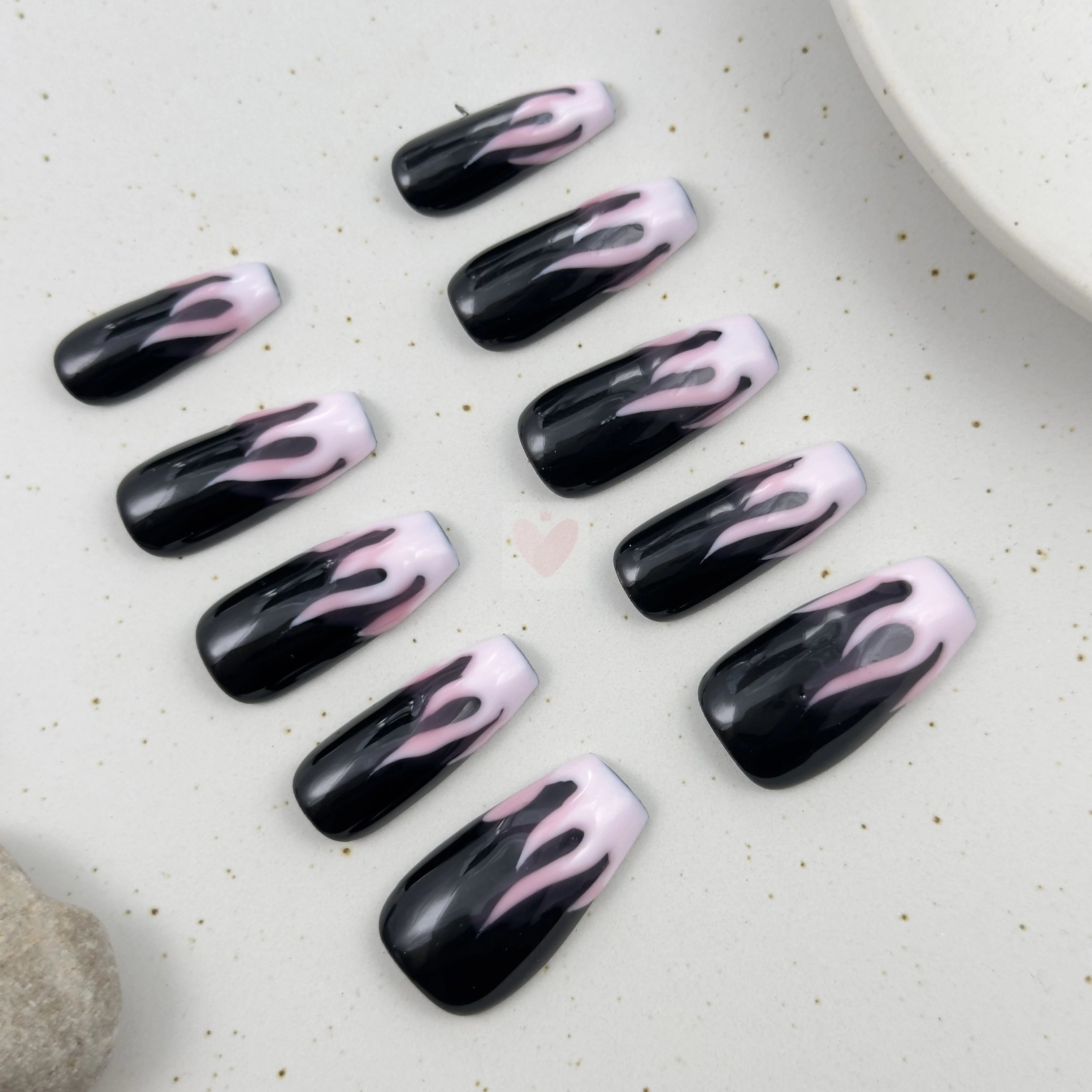 Hot Rod Blaze - Dress For Nails - Press On Nails