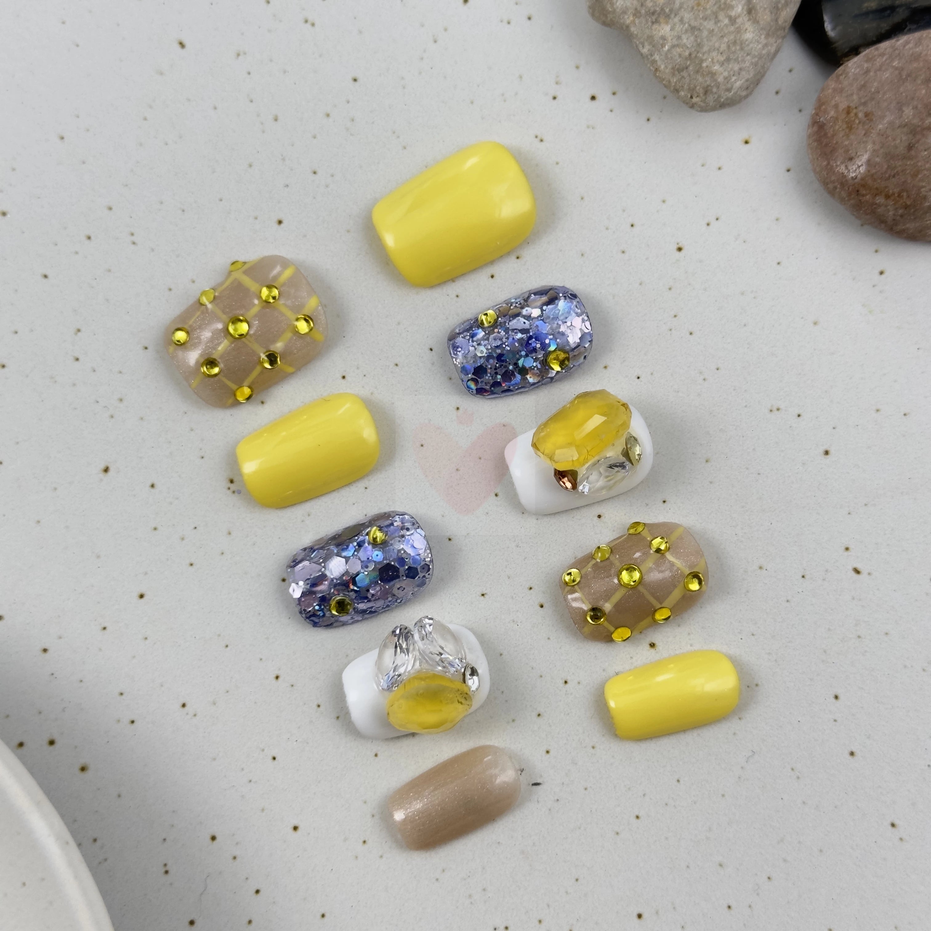 Pineapple Delight - Dress For Nails - Press On Nails