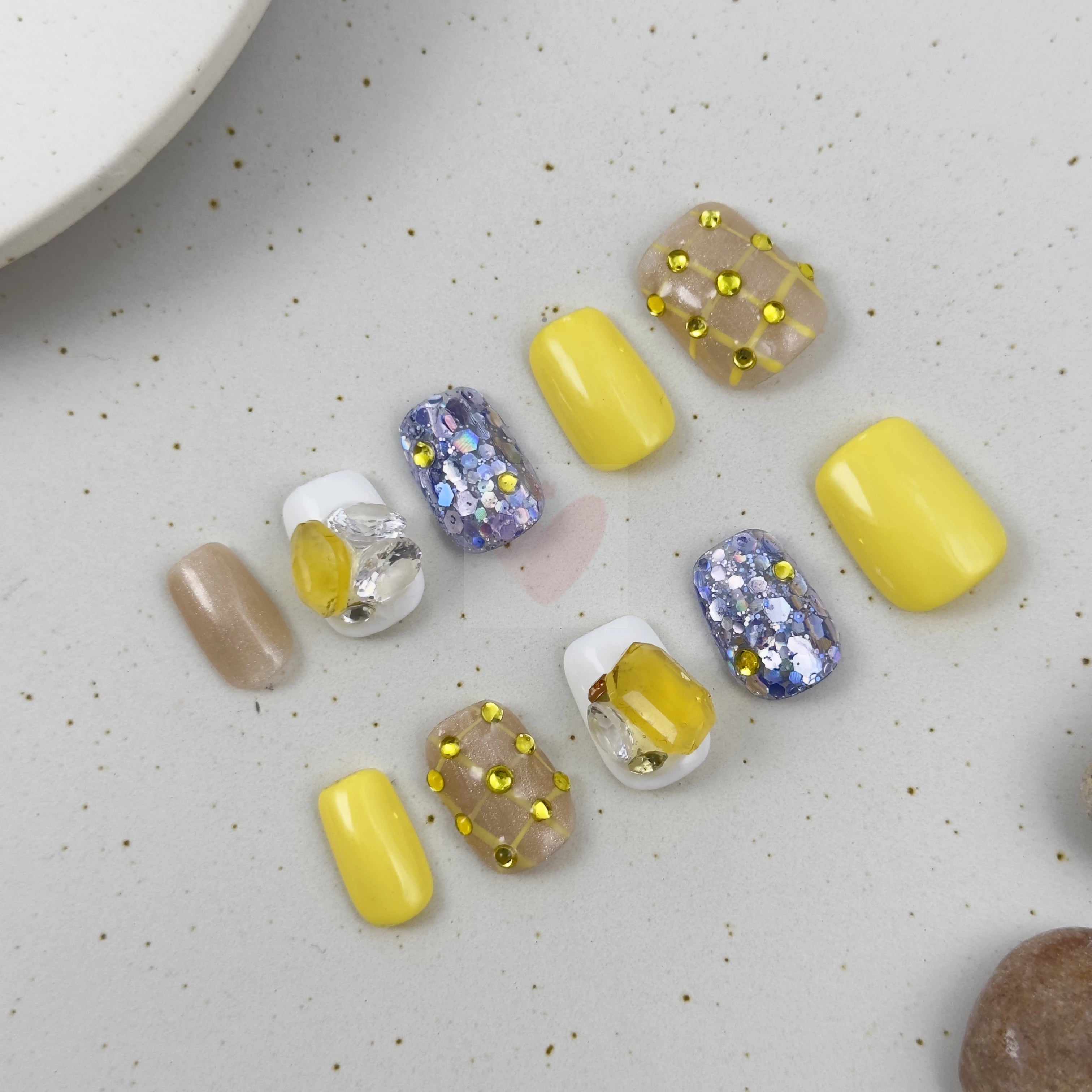 Pineapple Delight - Dress For Nails - Press On Nails