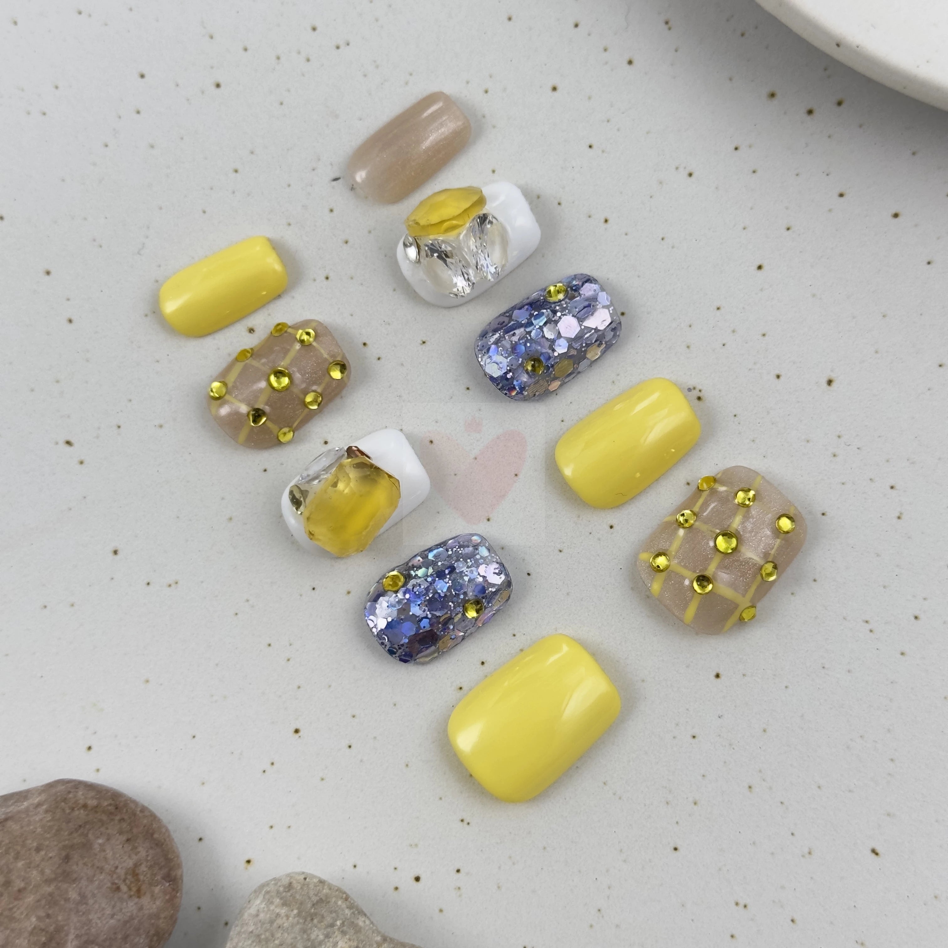 Pineapple Delight - Dress For Nails - Press On Nails
