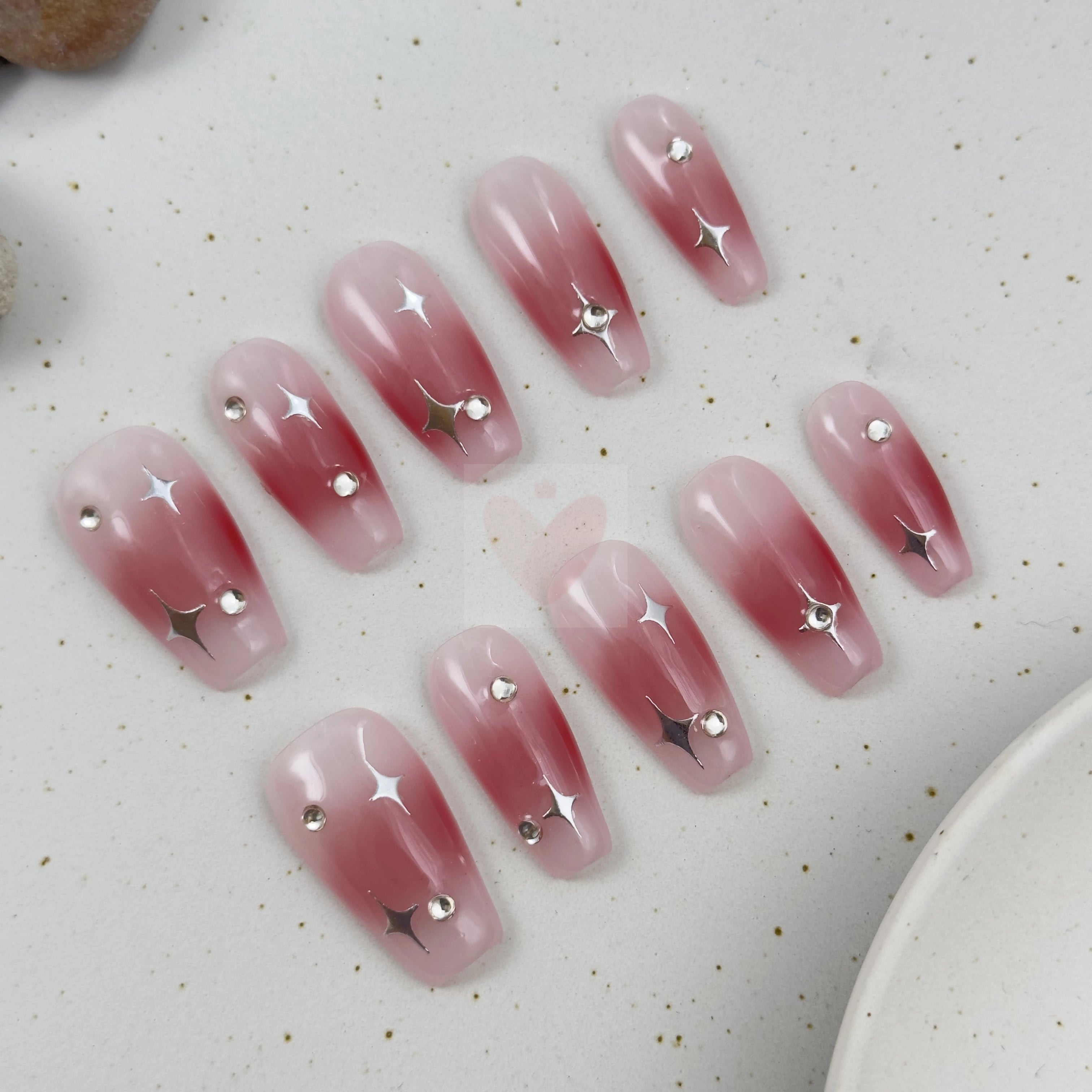 Pink Twilight - Dress For Nails - Press On Nails
