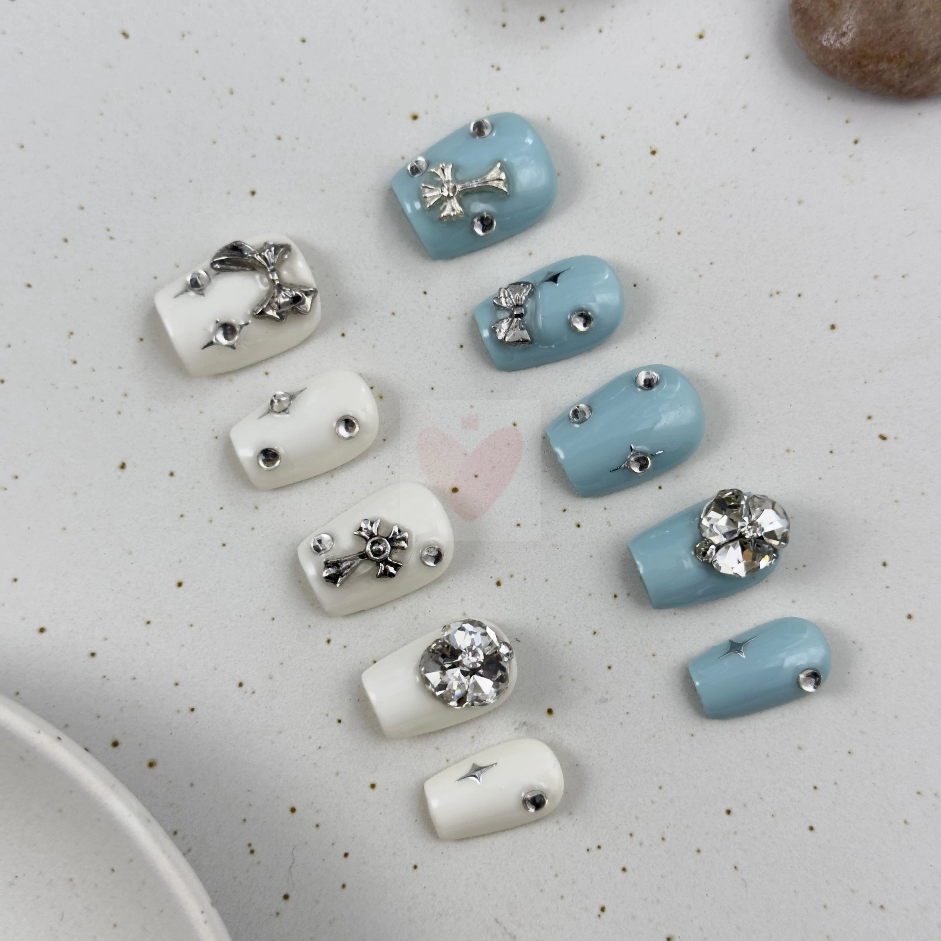 Heavenly Harmony - Dress For Nails - Press On Nails