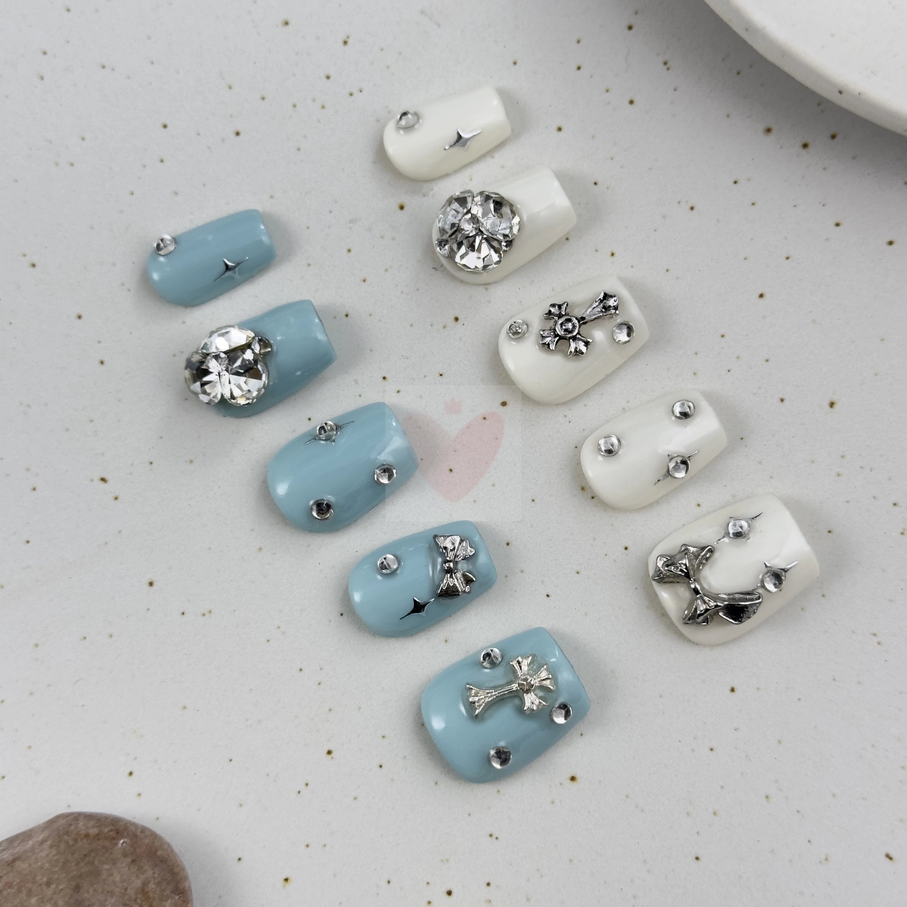 Heavenly Harmony - Dress For Nails - Press On Nails