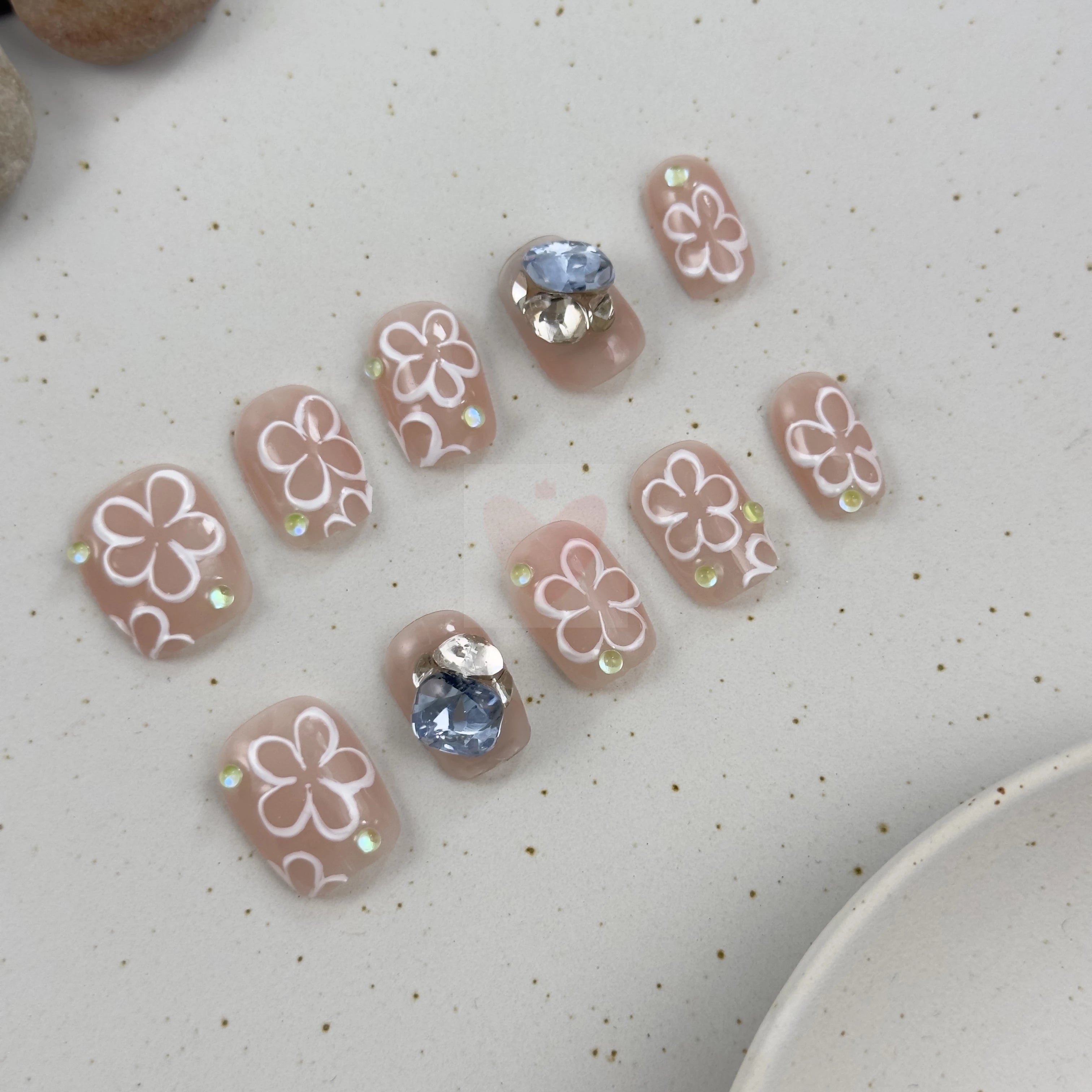 Pastel Bloom - Dress For Nails - Press On Nails