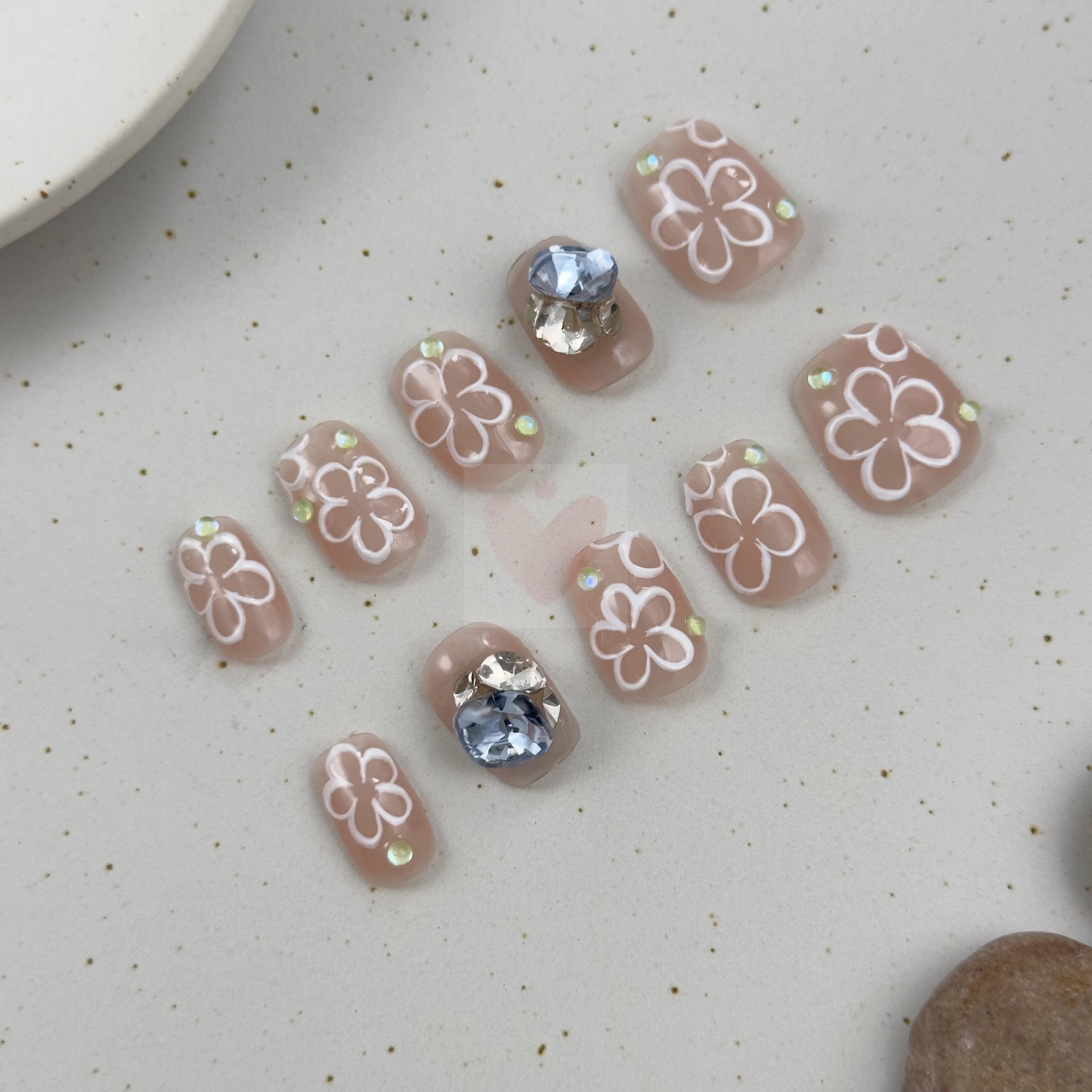 Pastel Bloom - Dress For Nails - Press On Nails