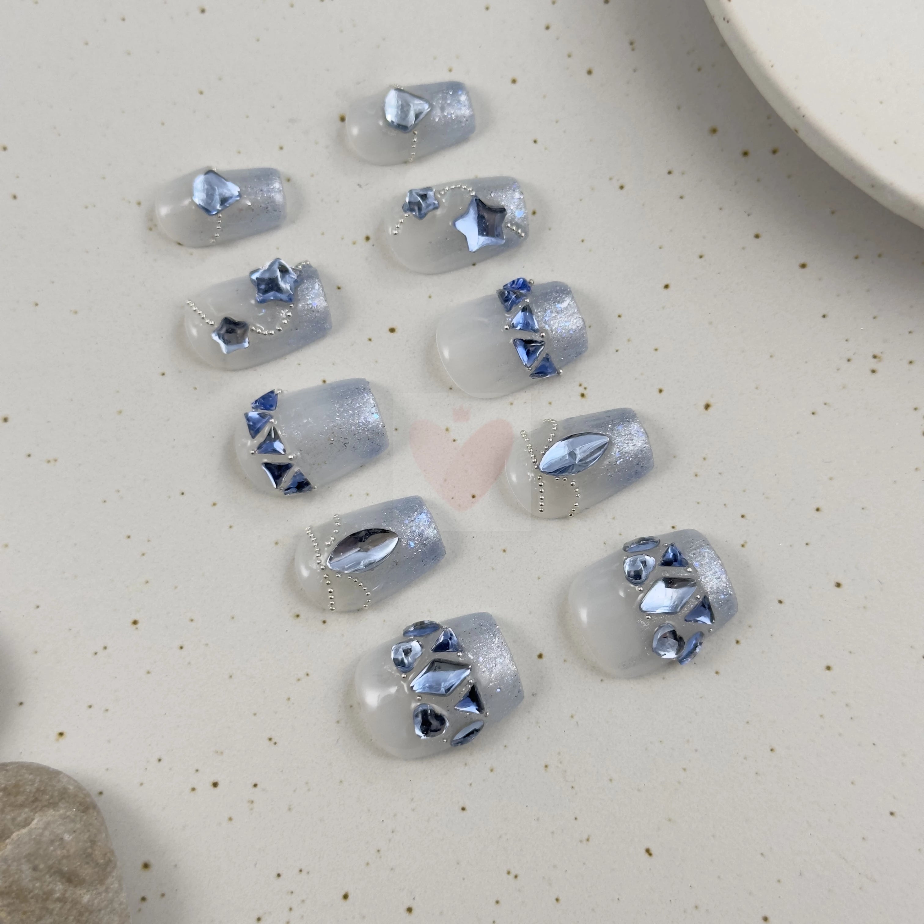 Starry Serenity - Dress For Nails - Press On Nails