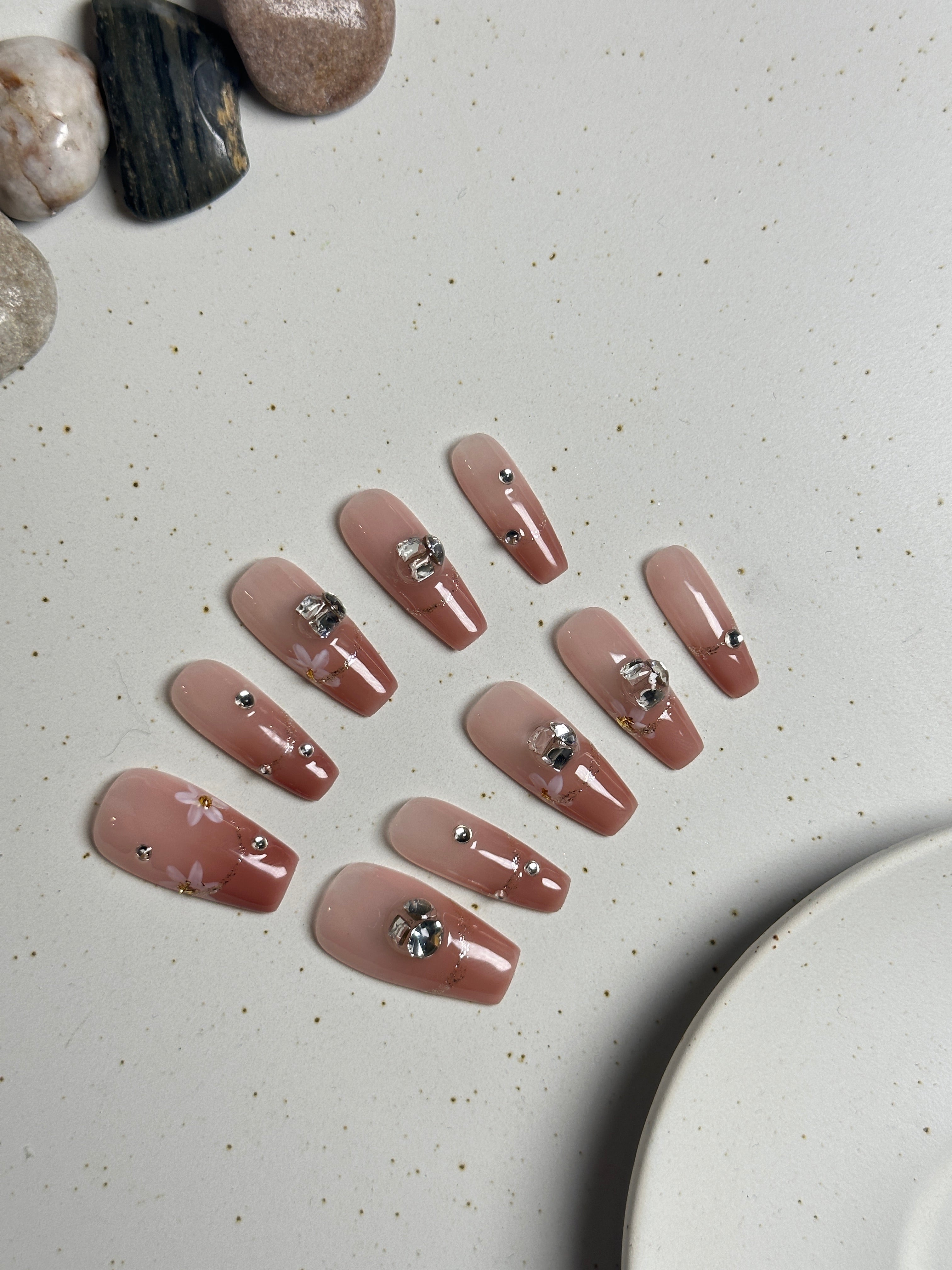 Blooming Beauty - Dress For Nails - Press On Nails