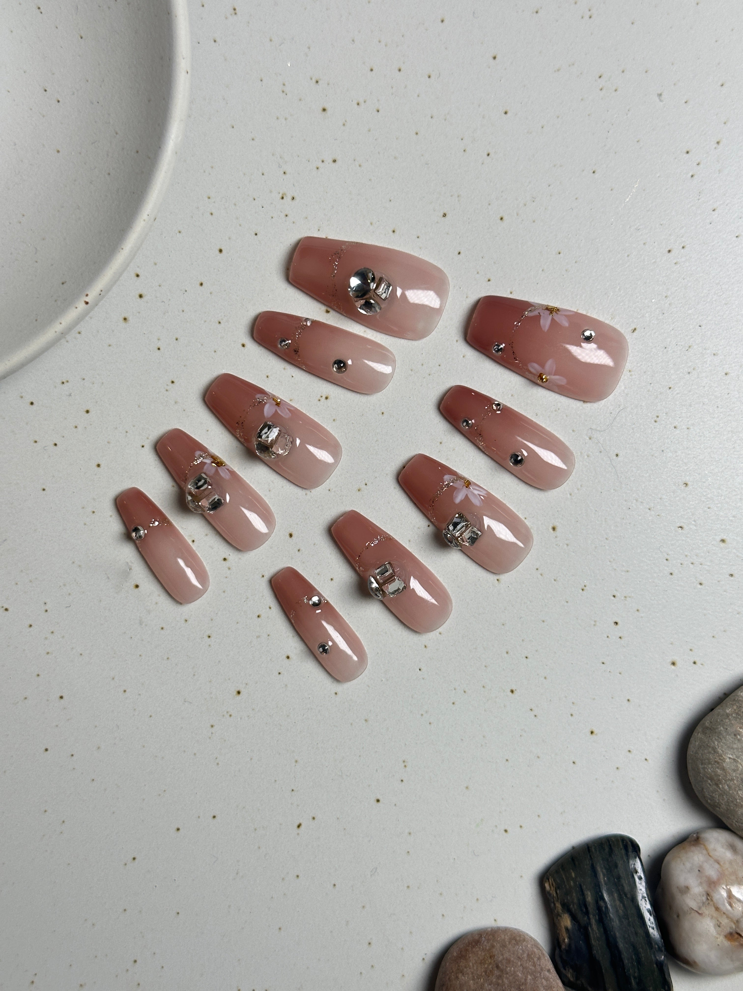 Blooming Beauty - Dress For Nails - Press On Nails