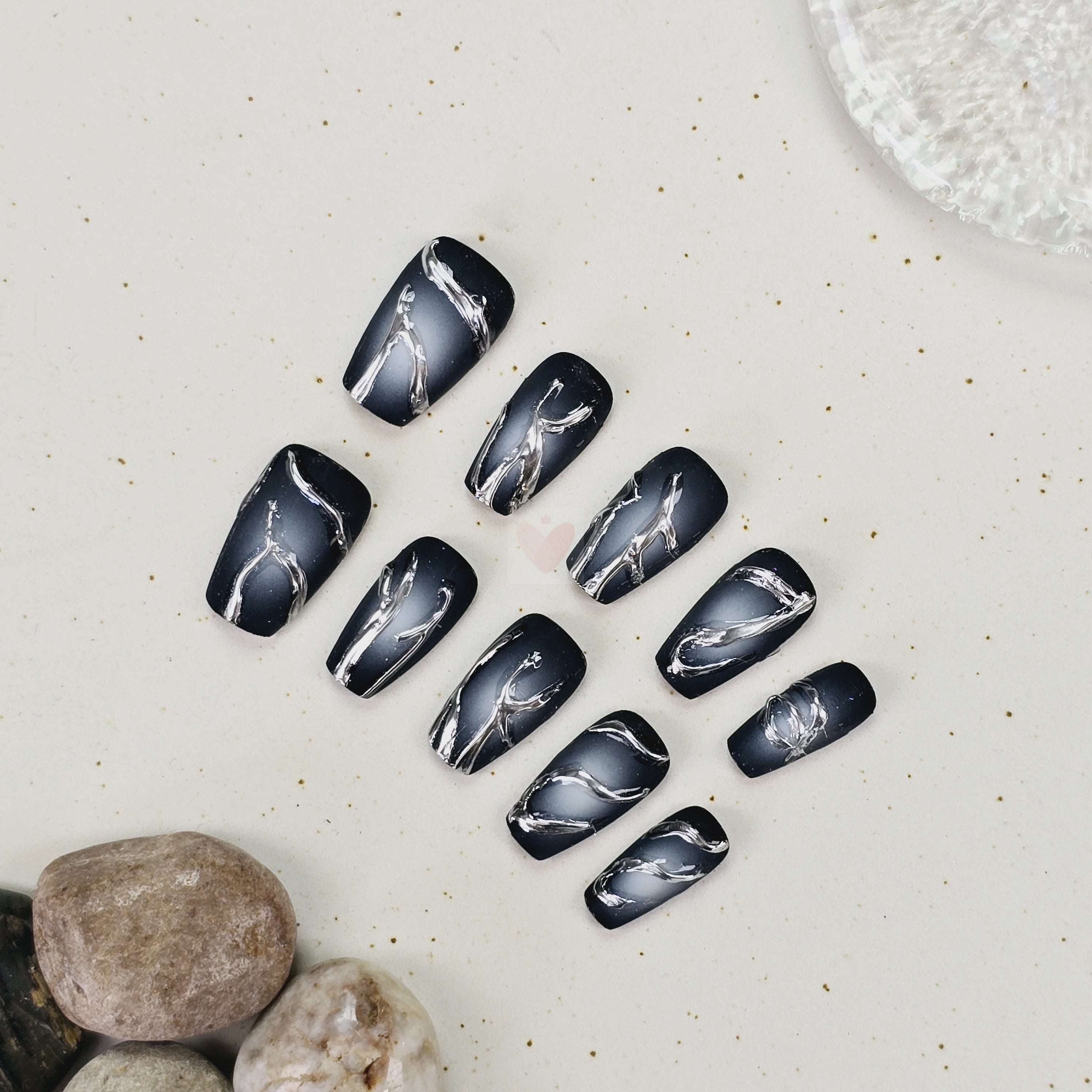 Midnight Muse - Dress For Nails - Press On Nails