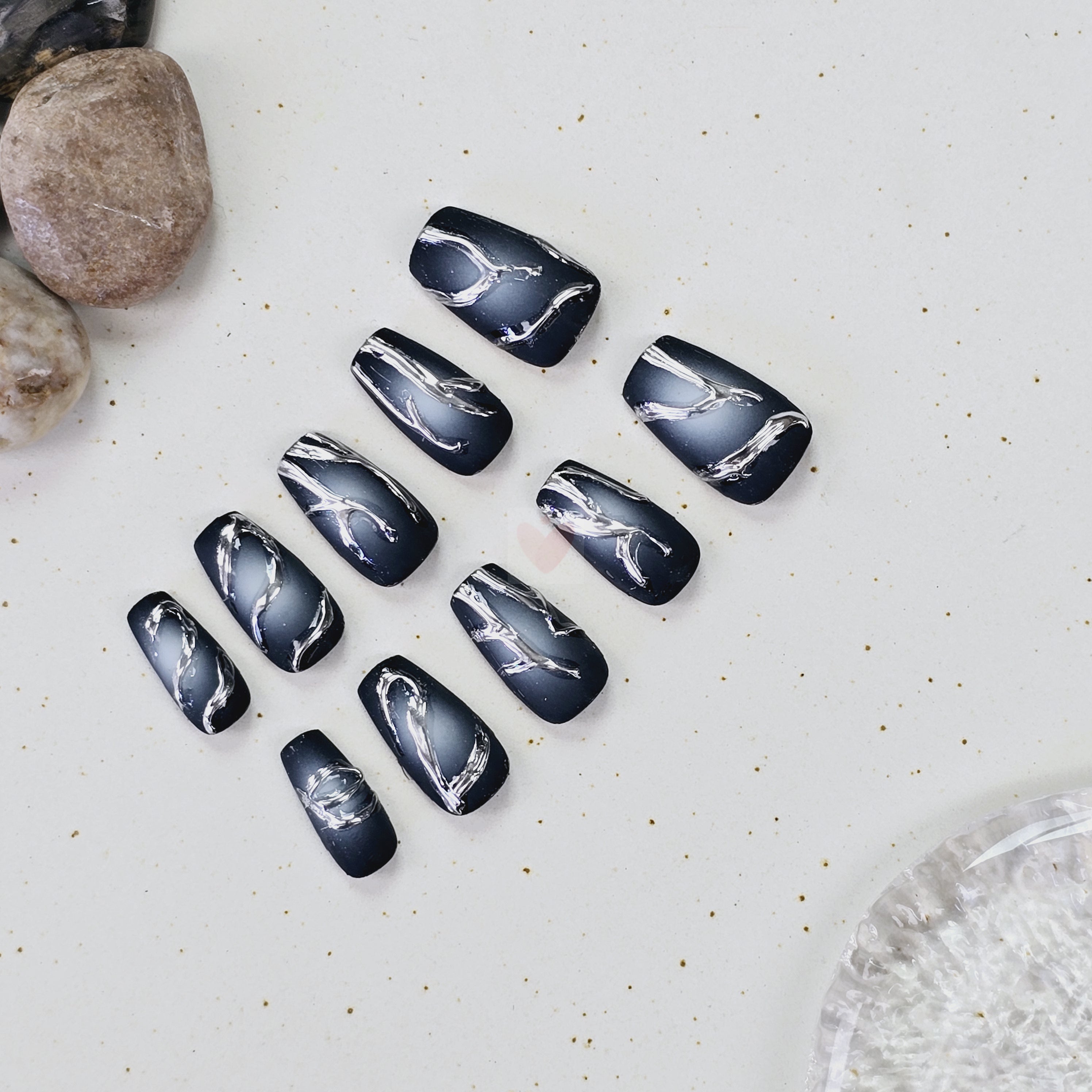 Midnight Muse - Dress For Nails - Press On Nails