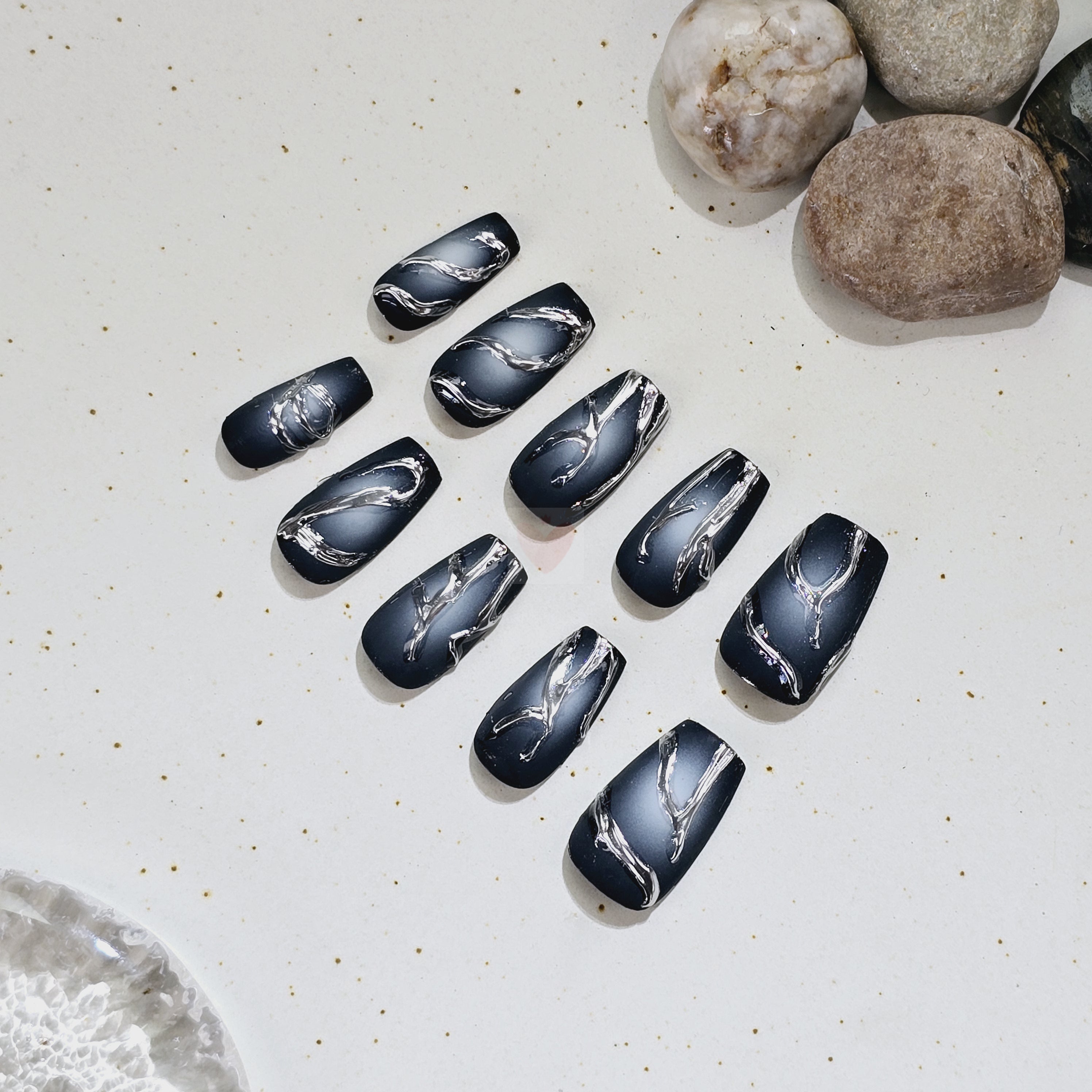 Midnight Muse - Dress For Nails - Press On Nails